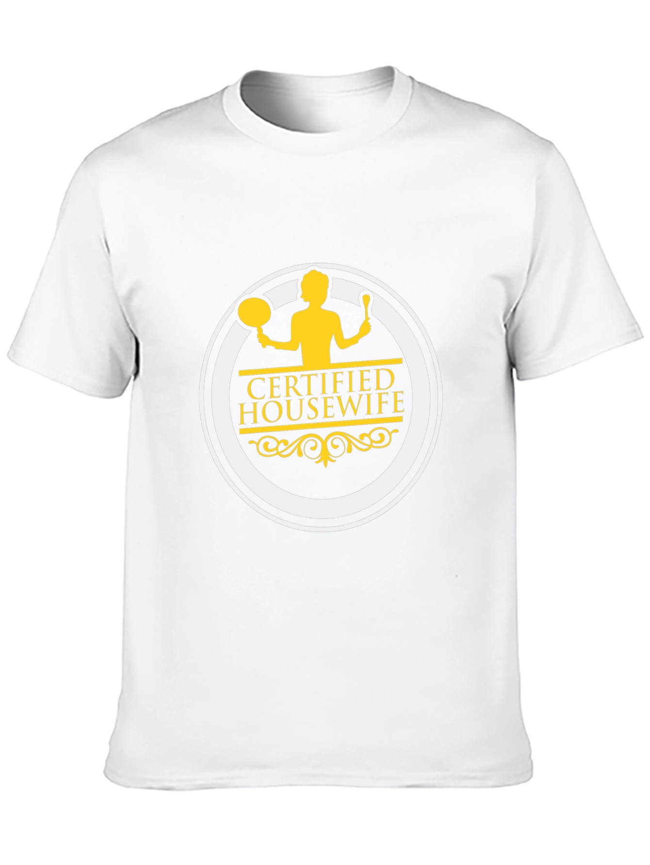 Certified Housewife Black T-Shirt