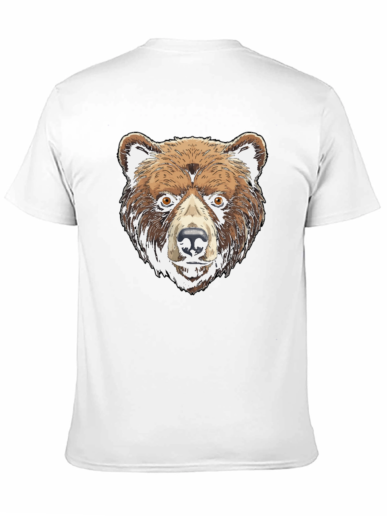 Bear Graphic Tee - Mens Black T-Shirt