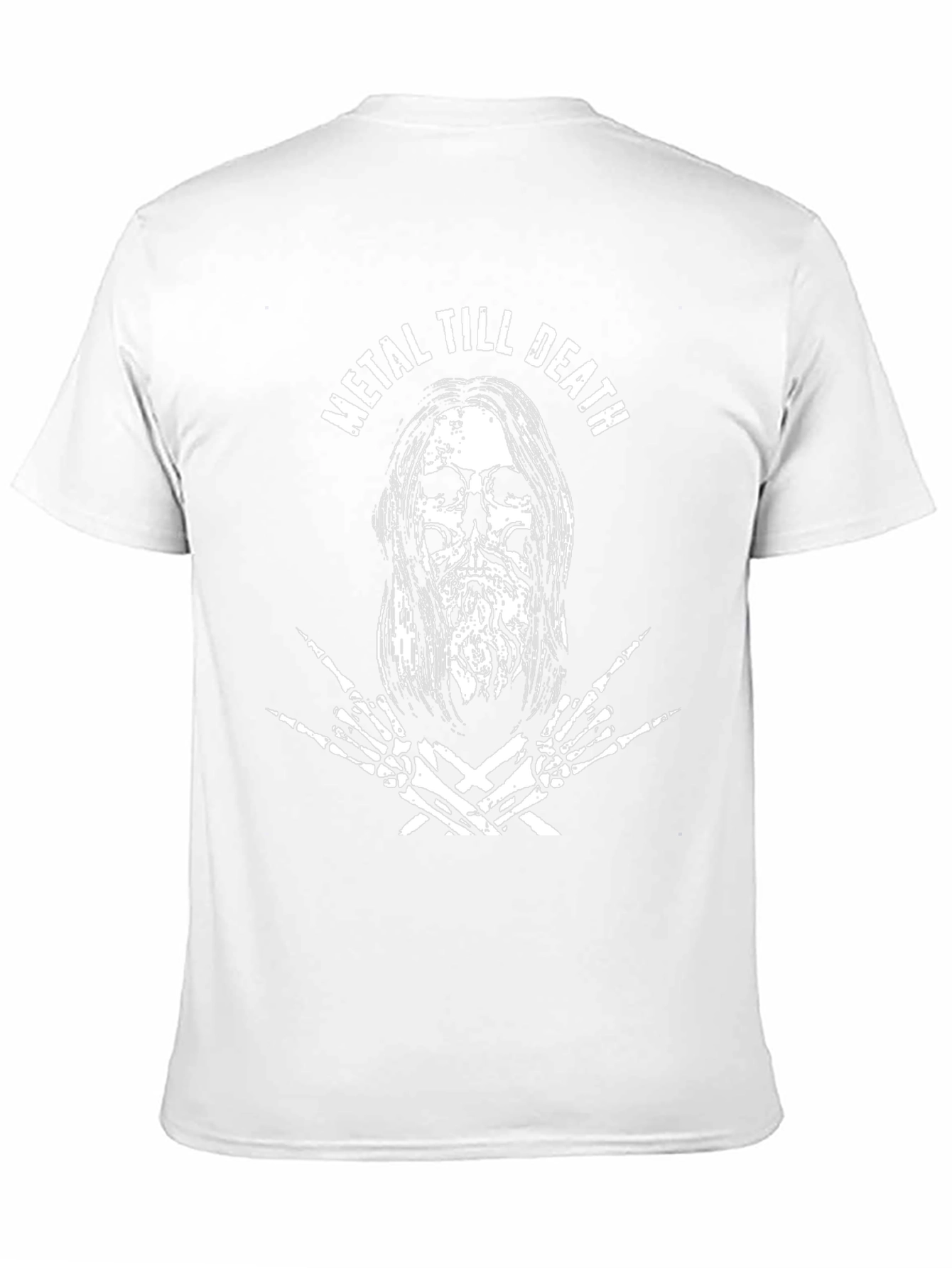 Metal Till Death Graphic T-Shirt