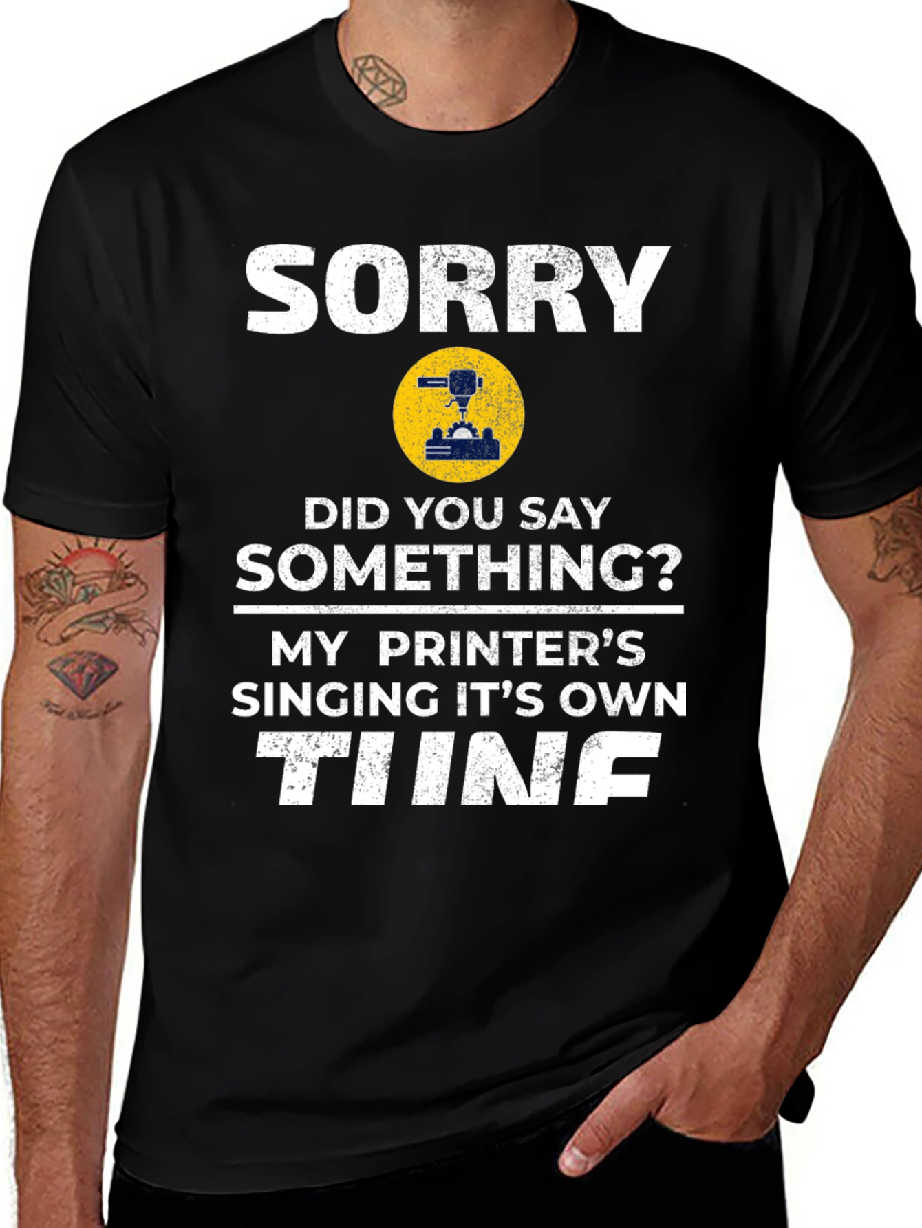 Sorry Printer Tune T-Shirt