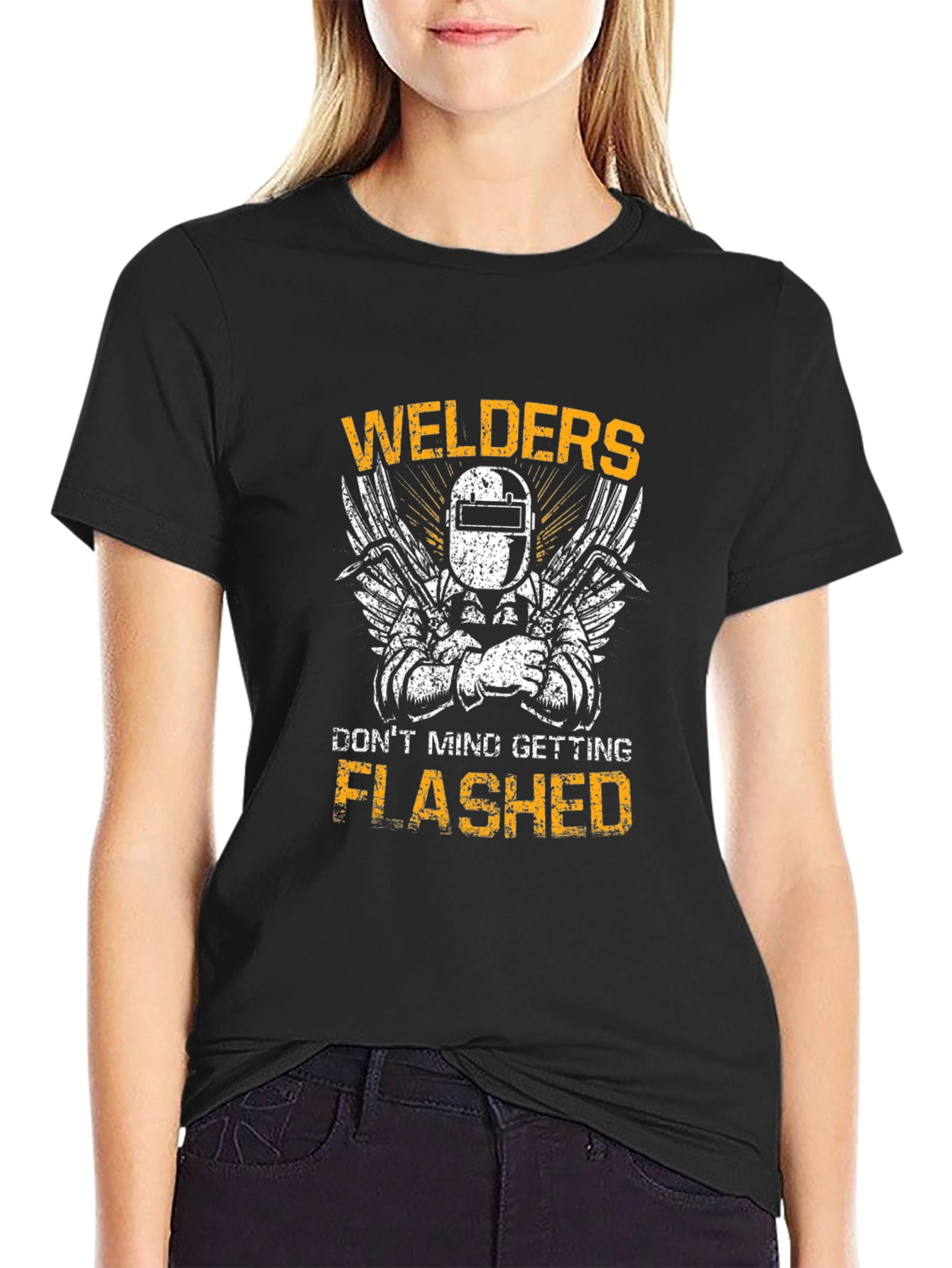Welder Flashed Graphic T-Shirt