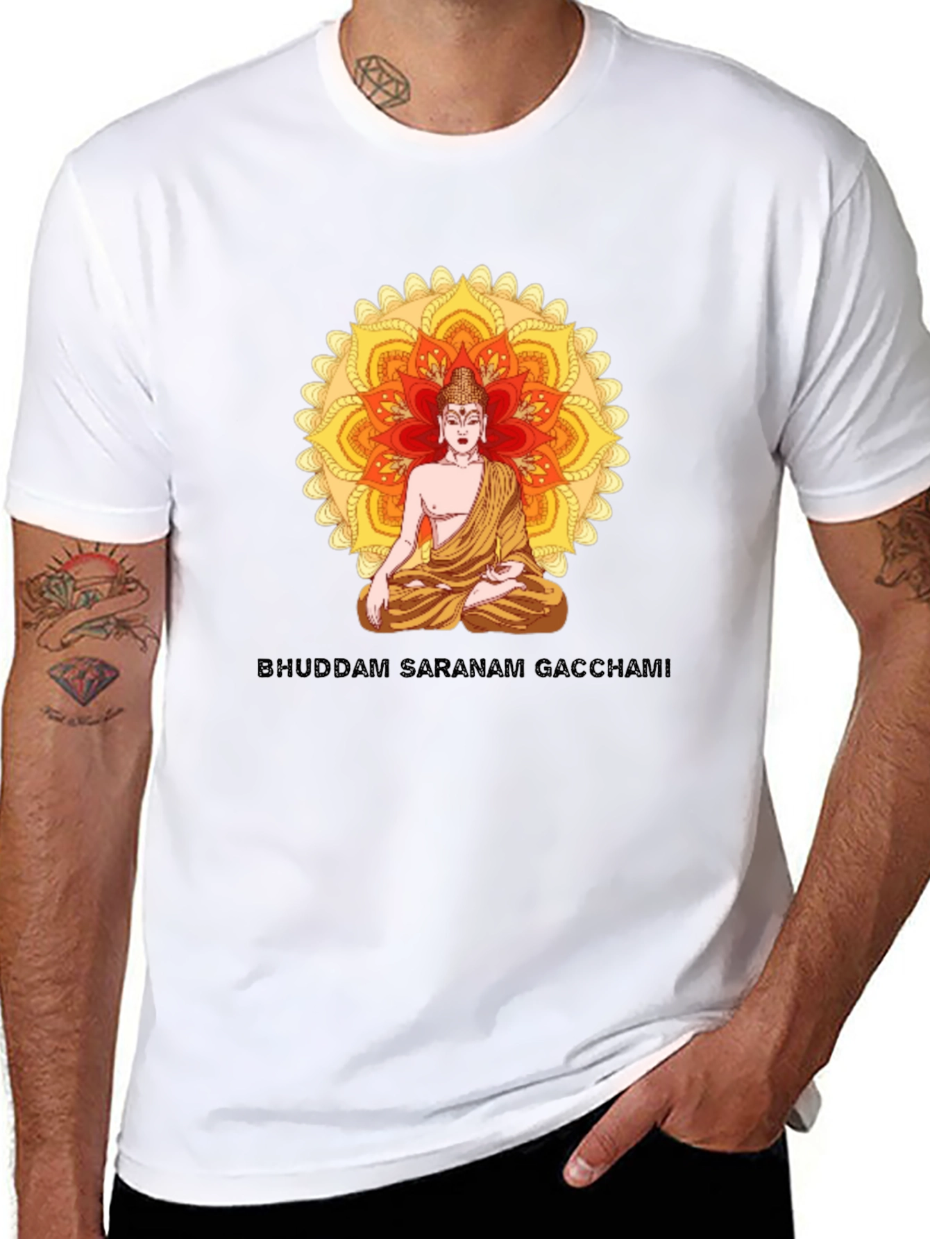 Buddham Saranam Gacchami Graphic Tee