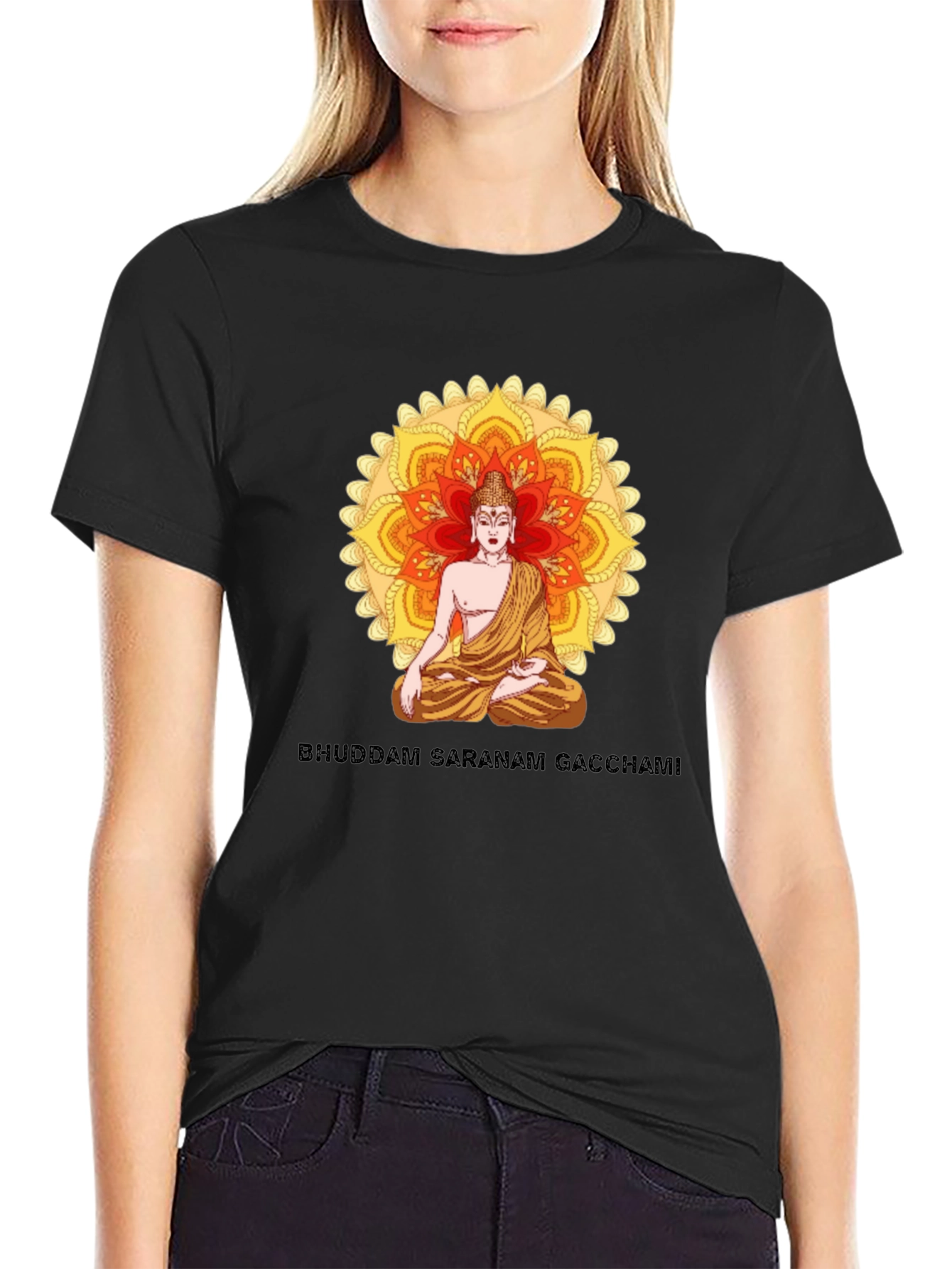 Buddham Saranam Gacchami Graphic Tee