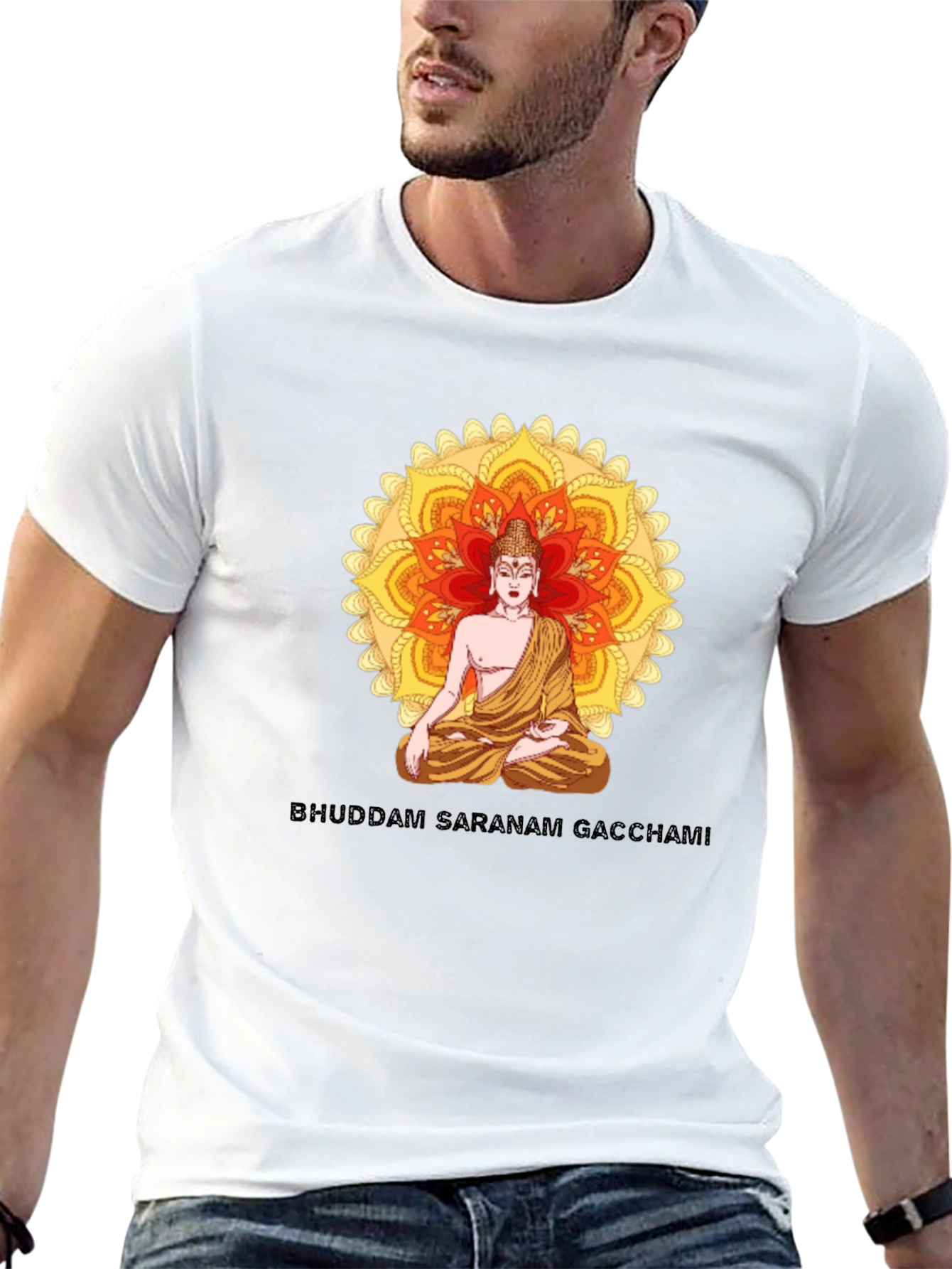 Buddham Saranam Gacchami Graphic Tee