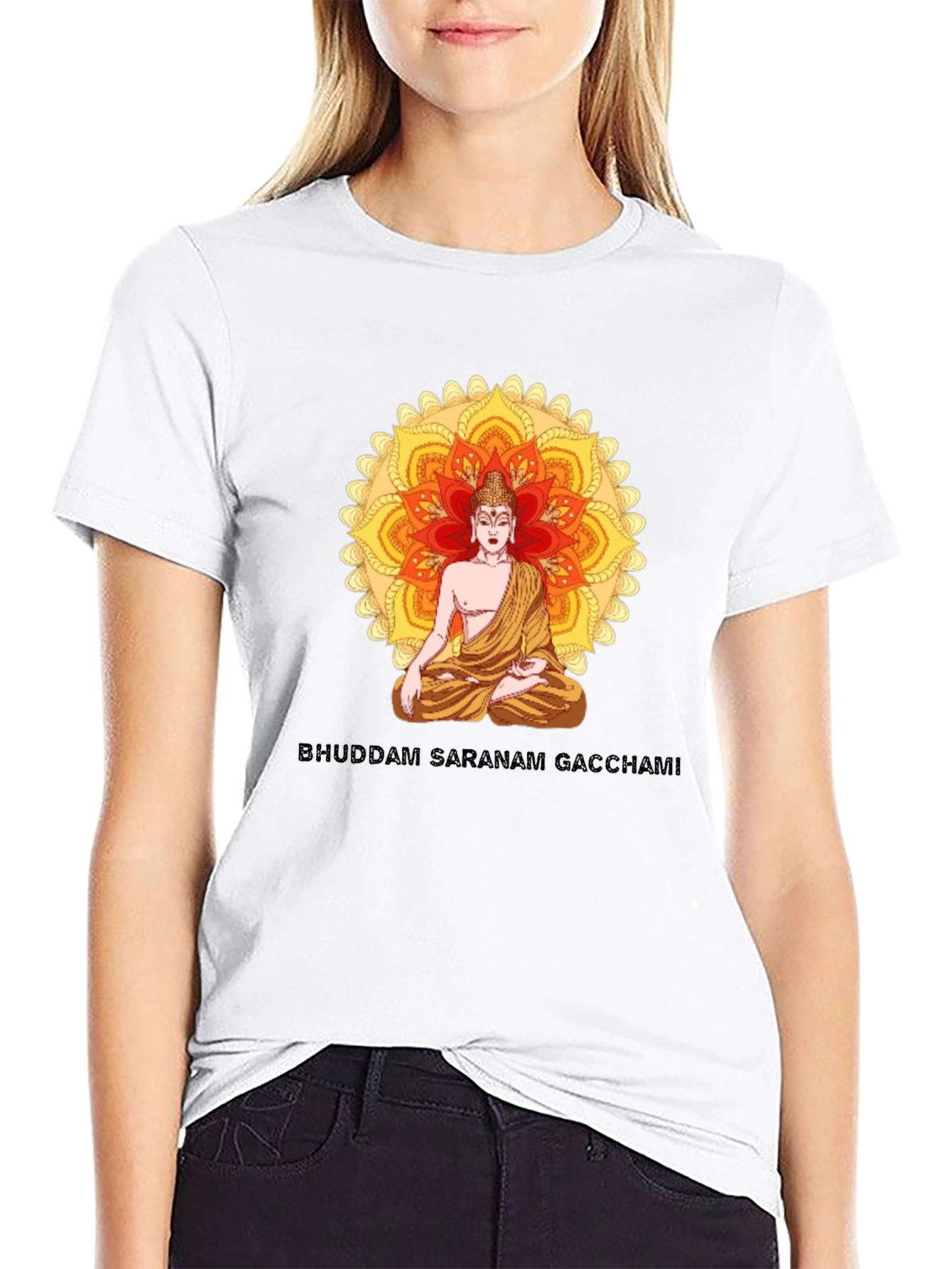 Buddham Saranam Gacchami Graphic Tee