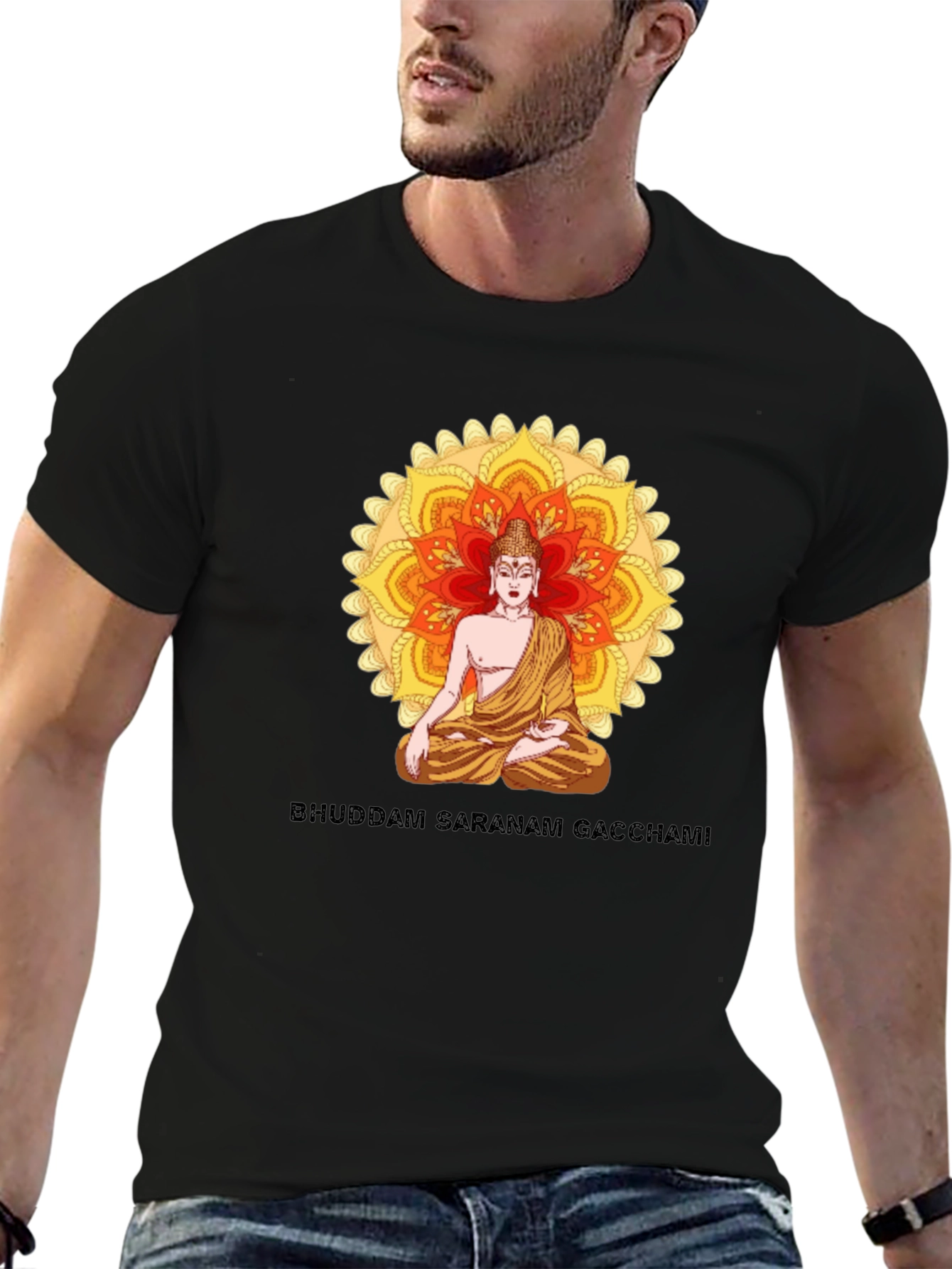 Buddham Saranam Gacchami Graphic Tee