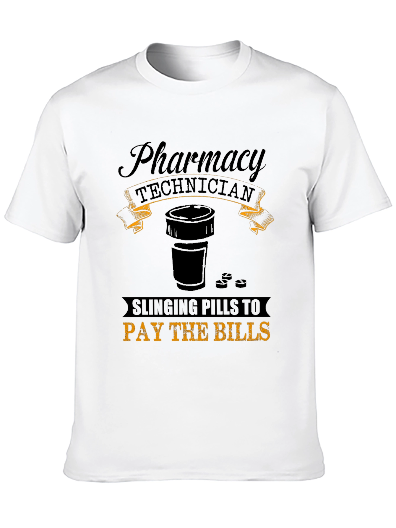 Pharmacy Technician Funny Graphic T-Shirt