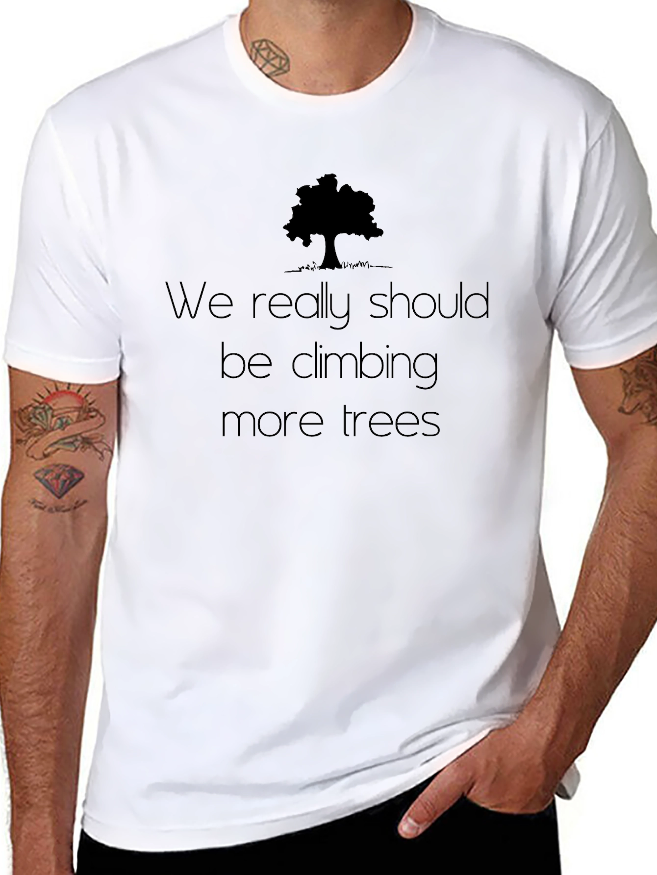 Climb More Trees Graphic Tee
