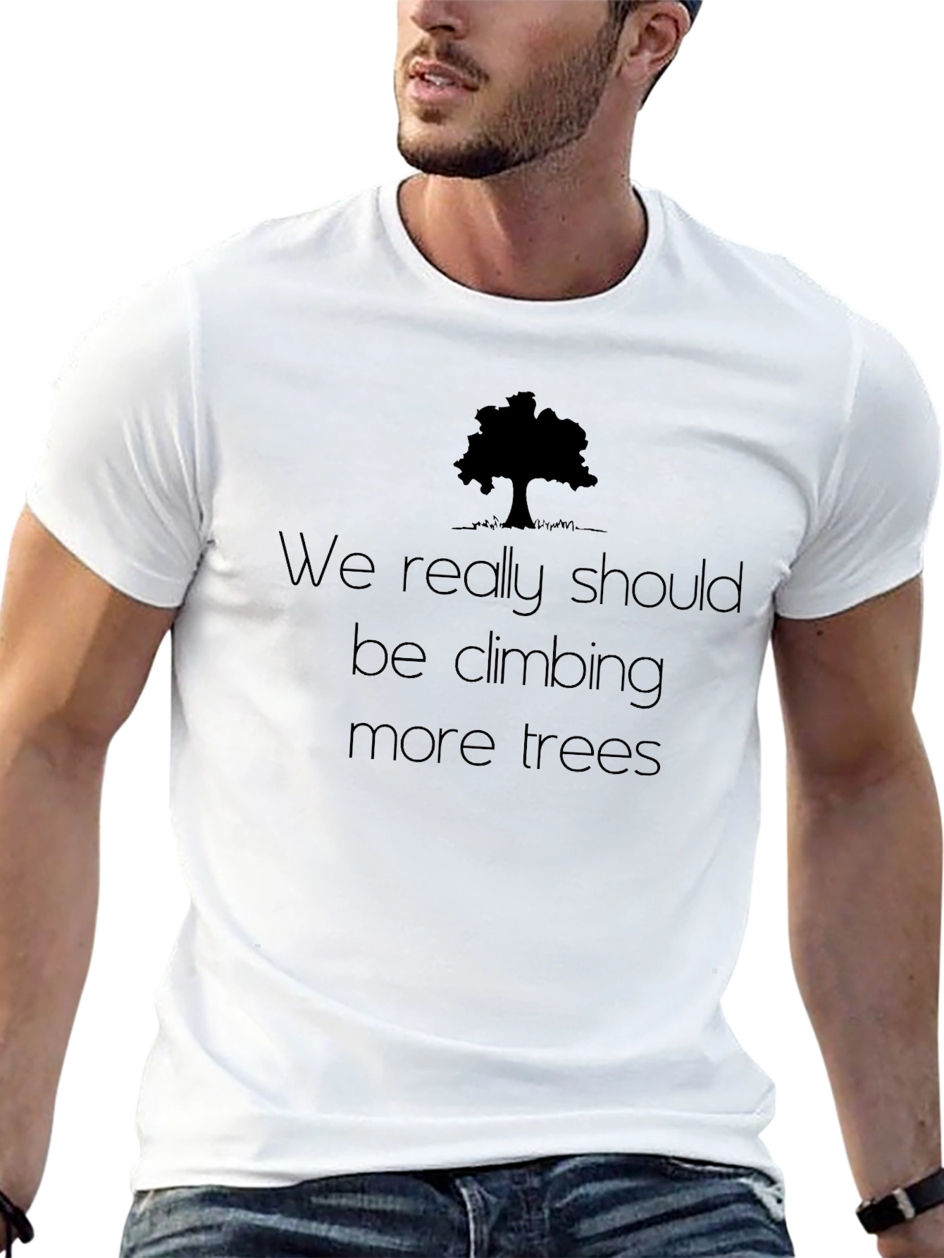 Climb More Trees Graphic Tee