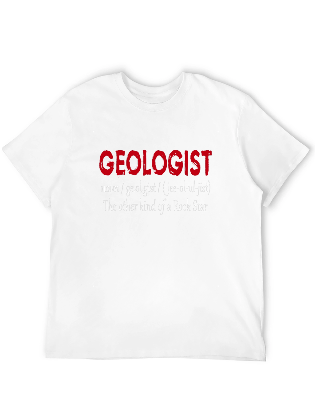 Geologist Definition T-Shirt - Rock Star Alternative