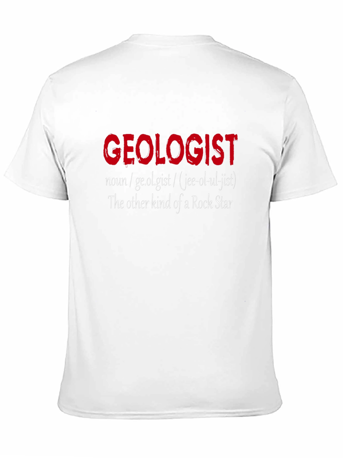 Geologist Definition T-Shirt - Rock Star Alternative