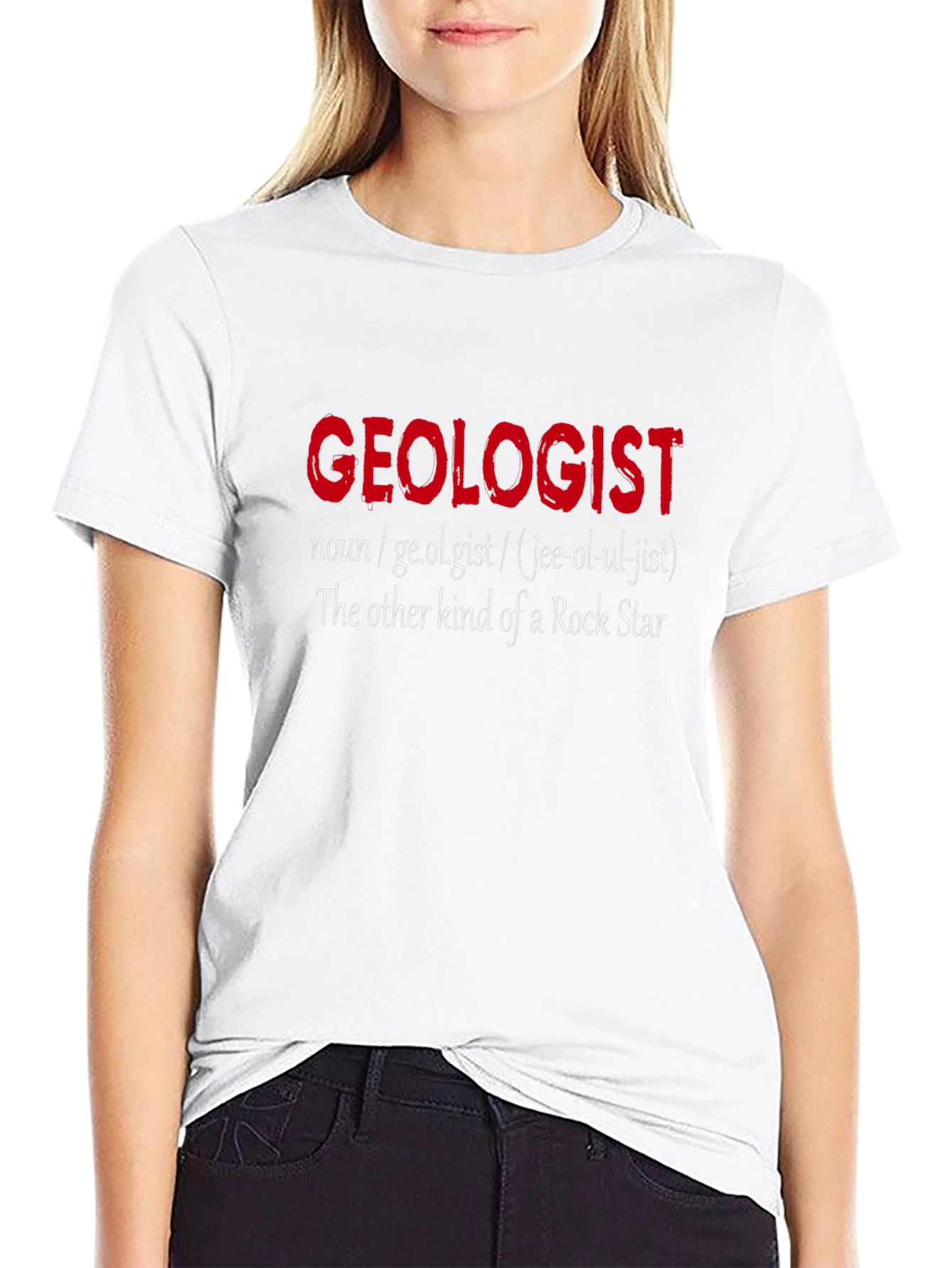 Geologist Definition T-Shirt - Rock Star Alternative