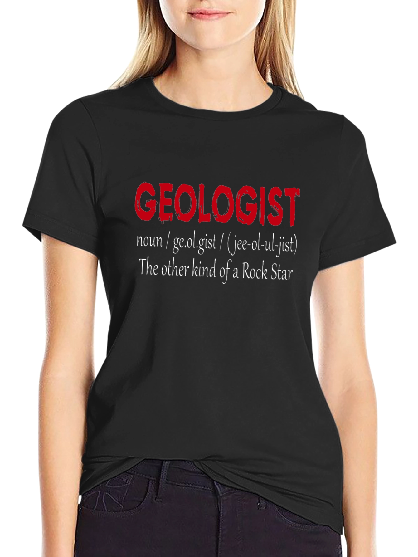 Geologist Definition T-Shirt - Rock Star Alternative