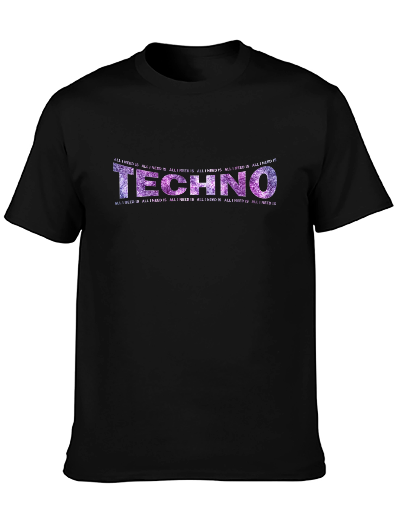 Techno Galaxy T-Shirt: Music Lover Tee