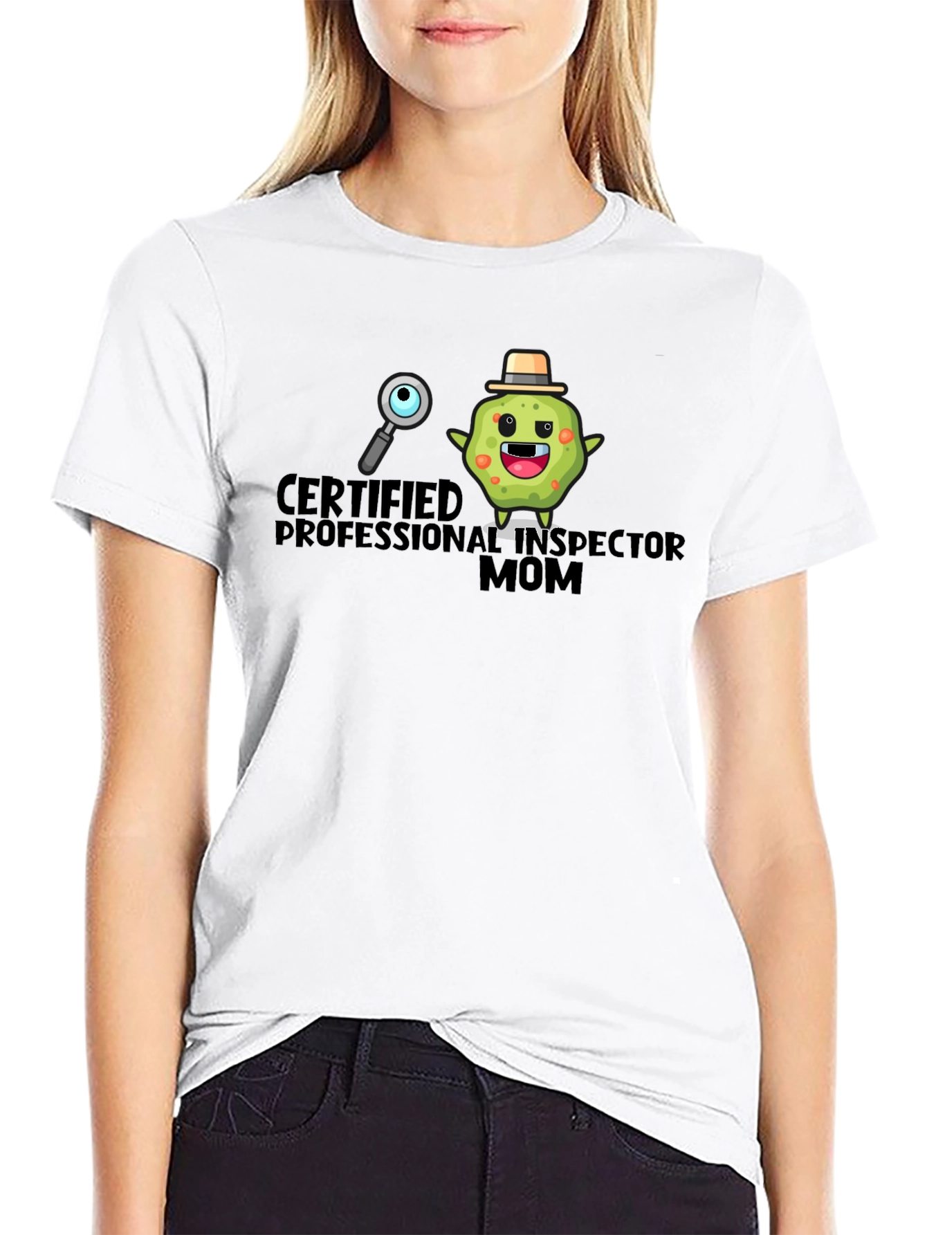 Certified Professional Inspector Mom Graphic T-Shirt