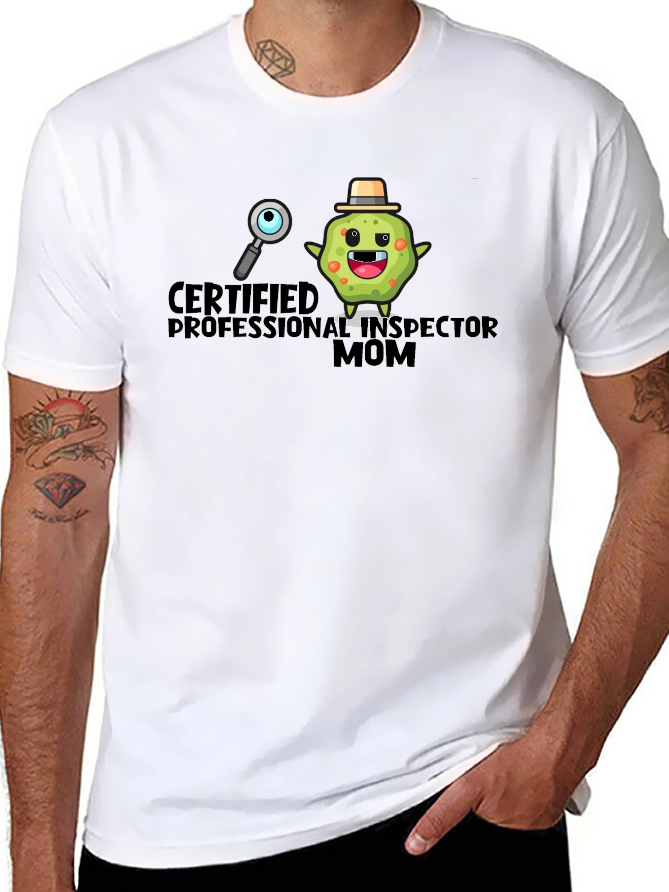 Certified Professional Inspector Mom Graphic T-Shirt