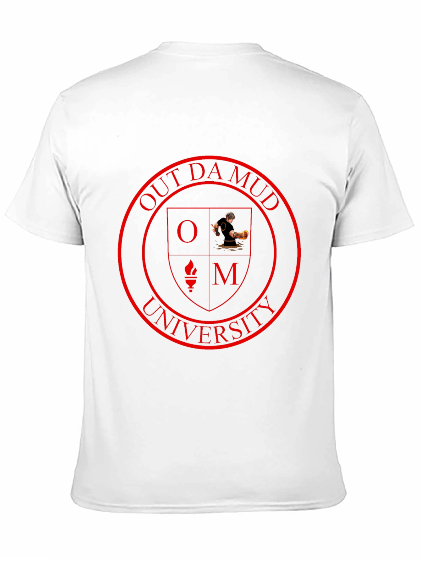 Out Da Mud University Black T-Shirt