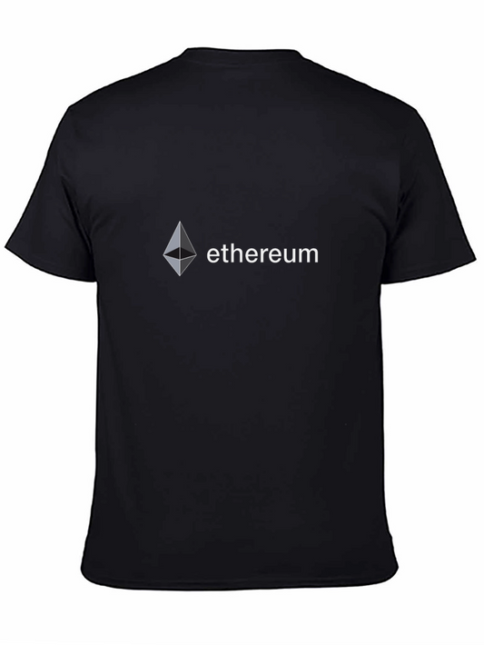 Ethereum Crypto Black T-Shirt