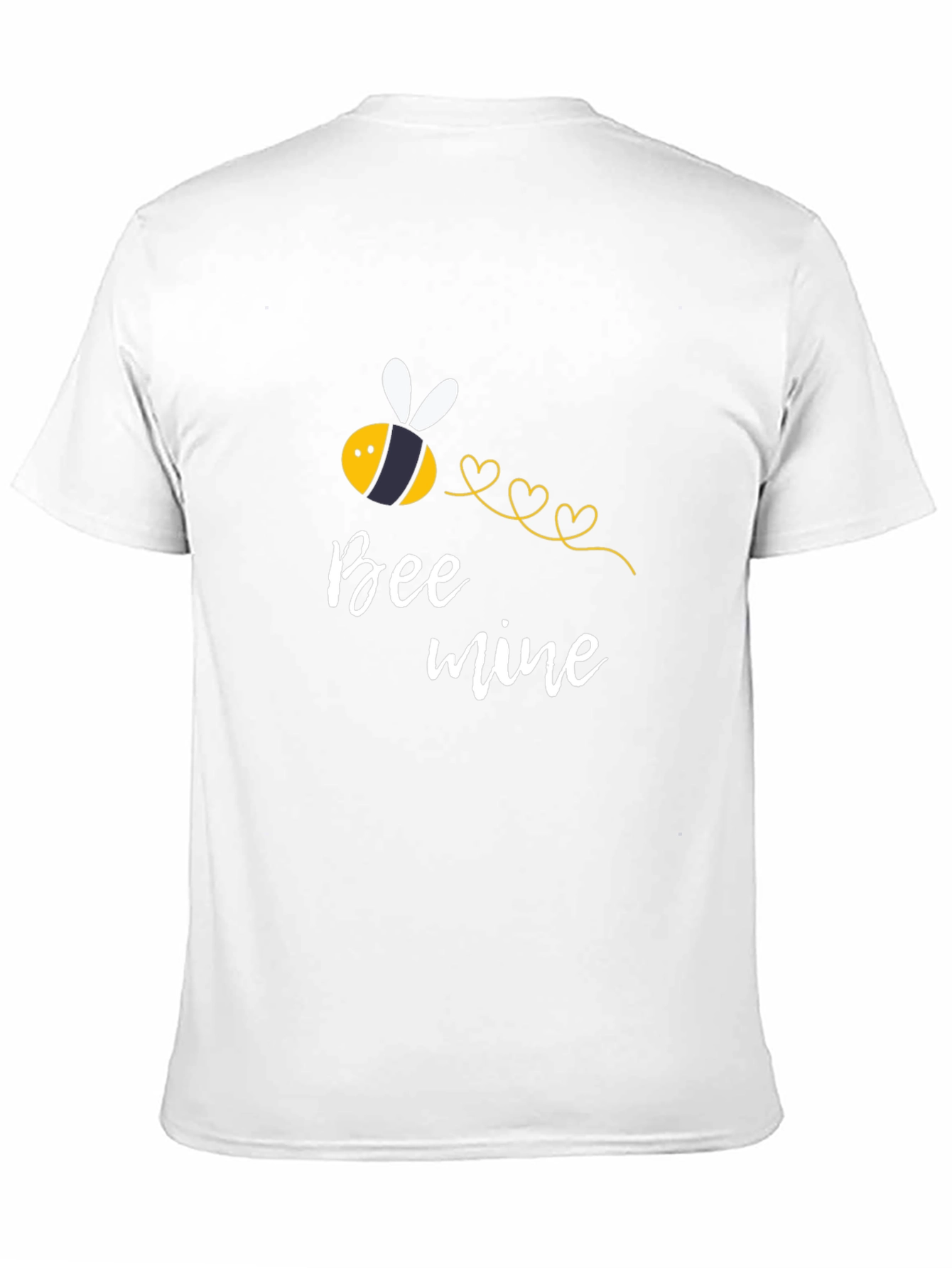 Bee Mine Black T-Shirt - Sweet Valentines Day Gift