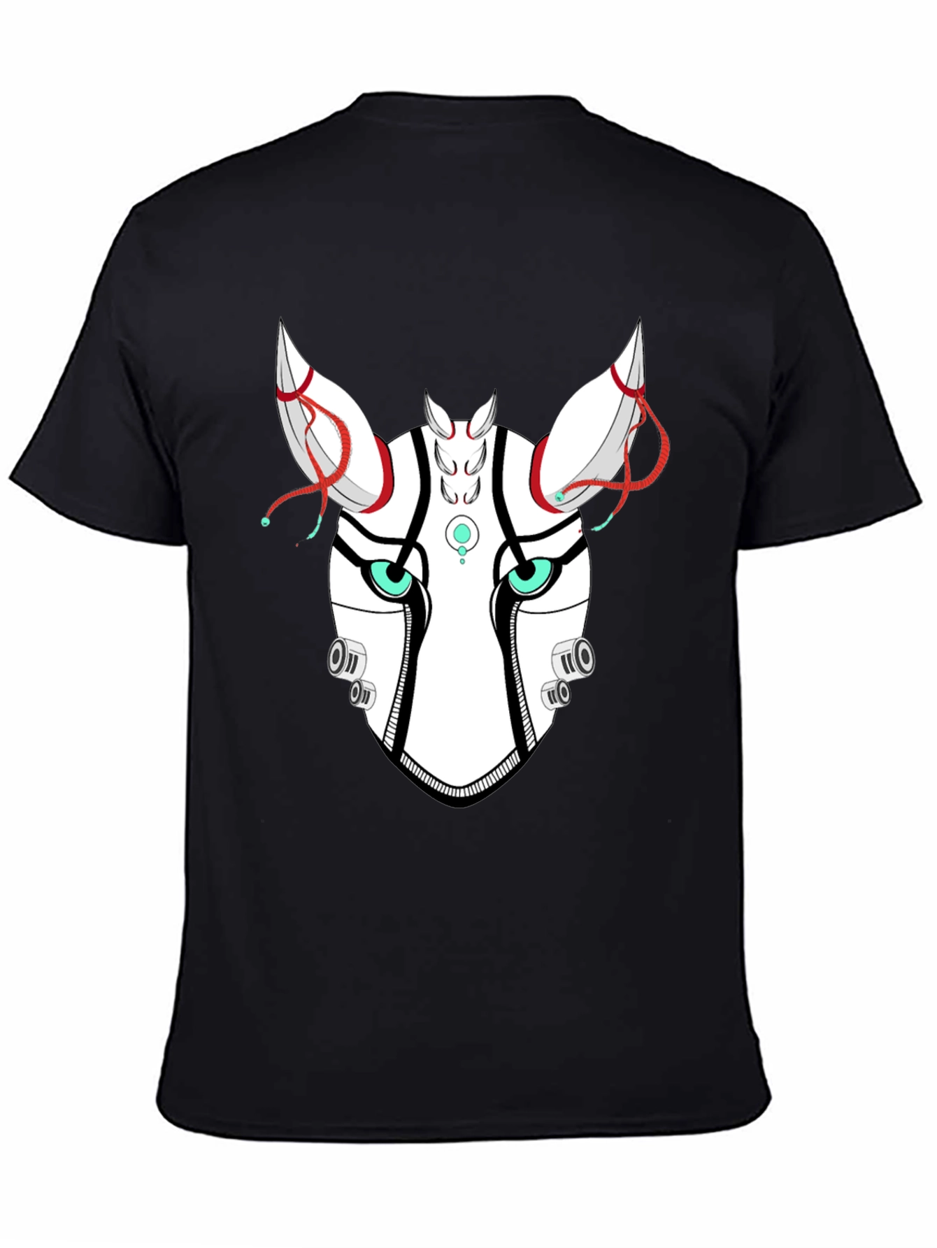 Cyberpunk Fox T-Shirt - Futuristic Streetwear