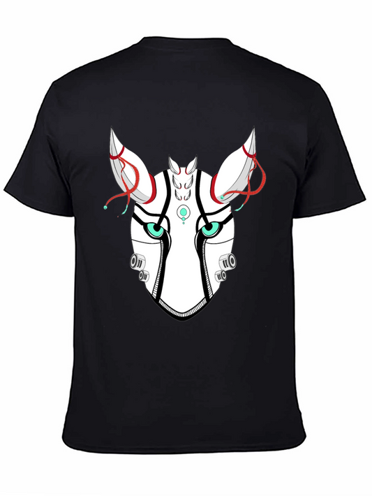 Cyberpunk Fox T-Shirt - Futuristic Streetwear