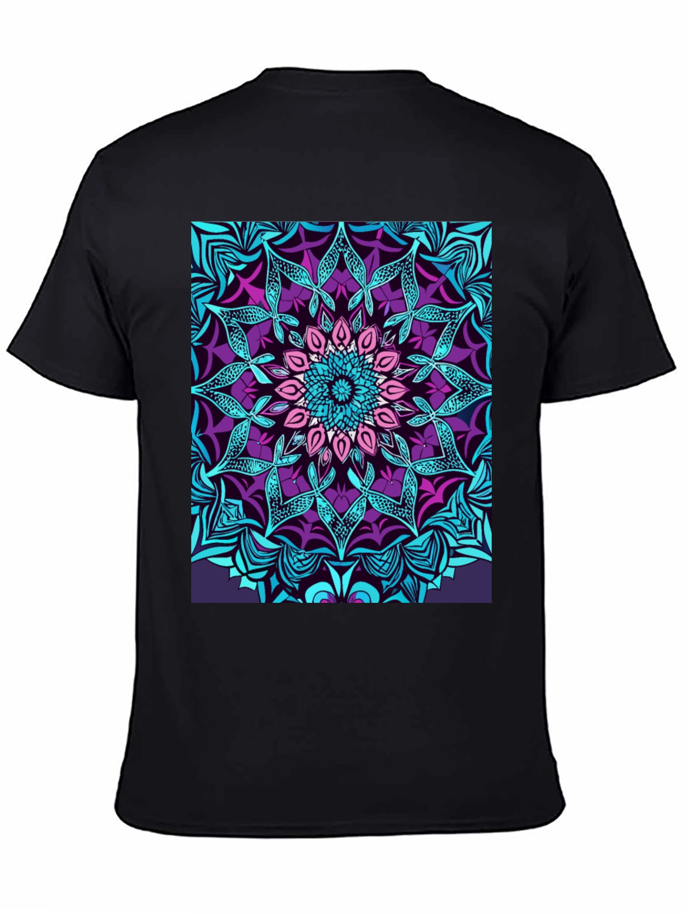 Vibrant Mandala Graphic Tee
