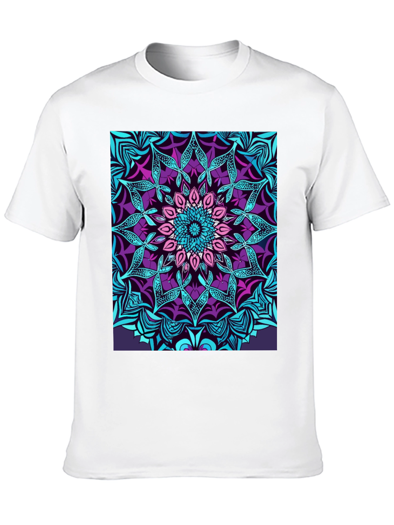 Vibrant Mandala Graphic Tee