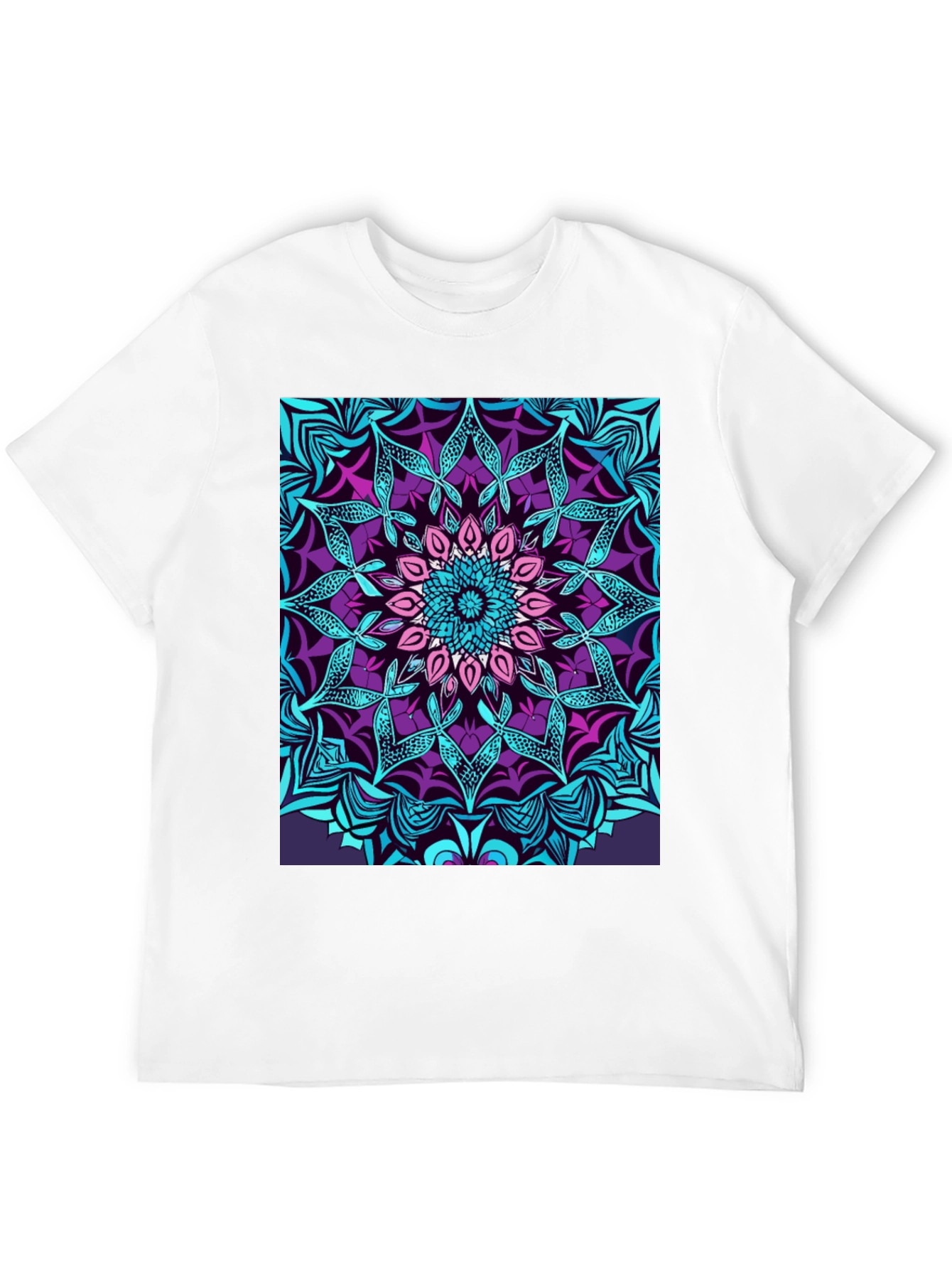 Vibrant Mandala Graphic Tee