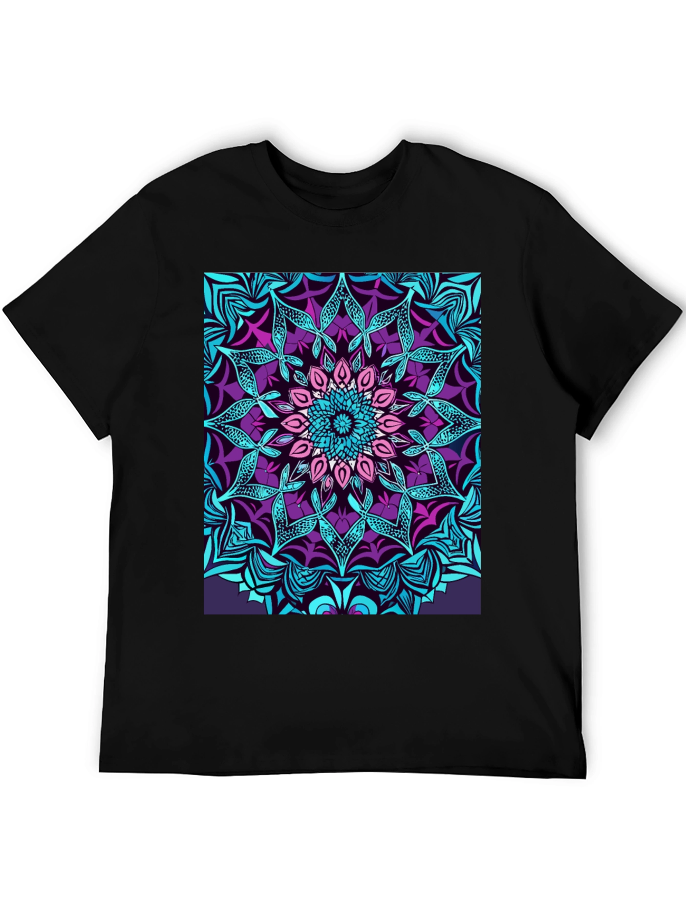 Vibrant Mandala Graphic Tee