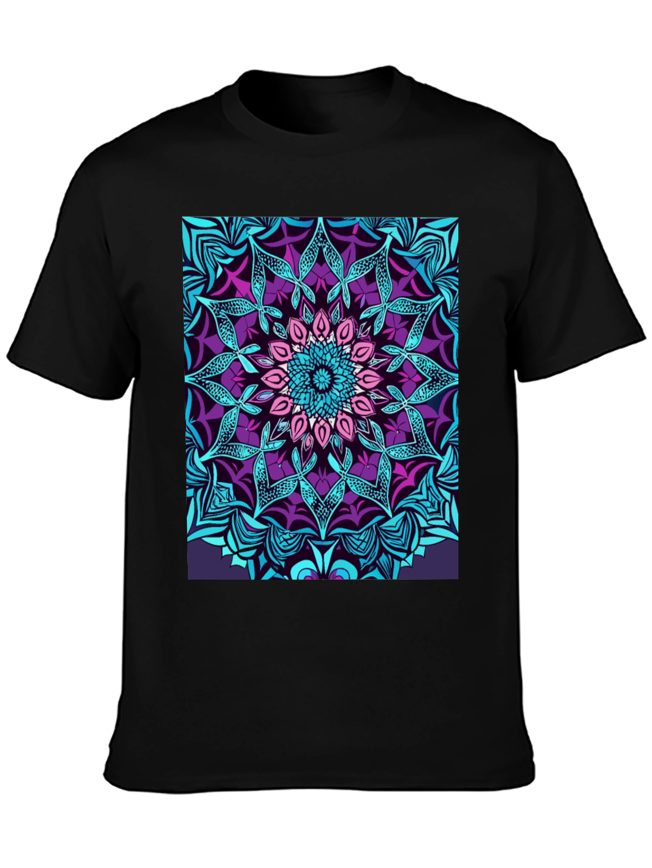 Vibrant Mandala Graphic Tee