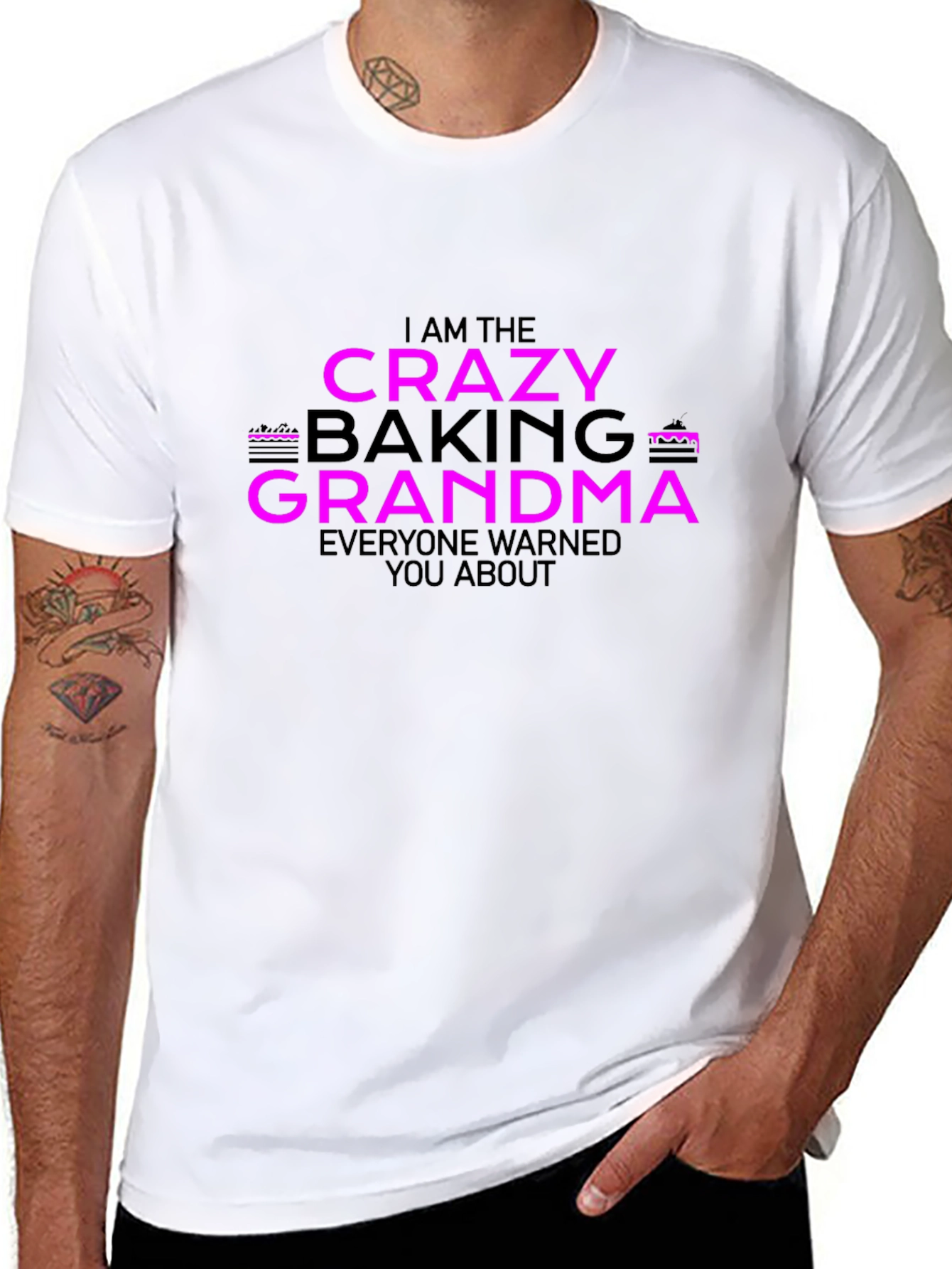 Crazy Baking Grandma T-Shirt Funny Baking Shirt