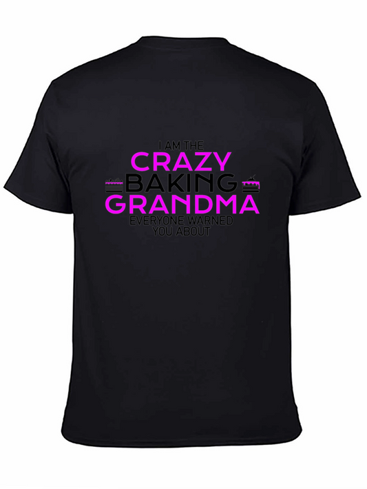 Crazy Baking Grandma T-Shirt Funny Baking Shirt