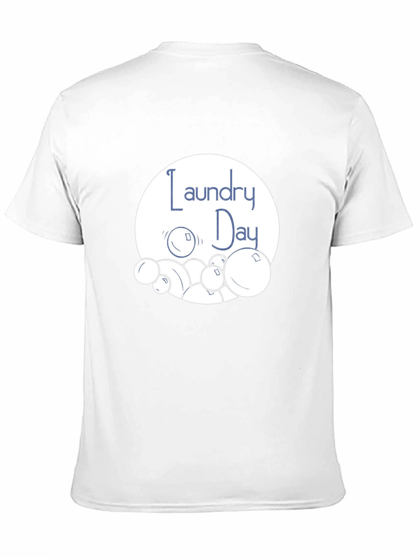 Laundry Day Graphic T-Shirt - Black Cotton Tee