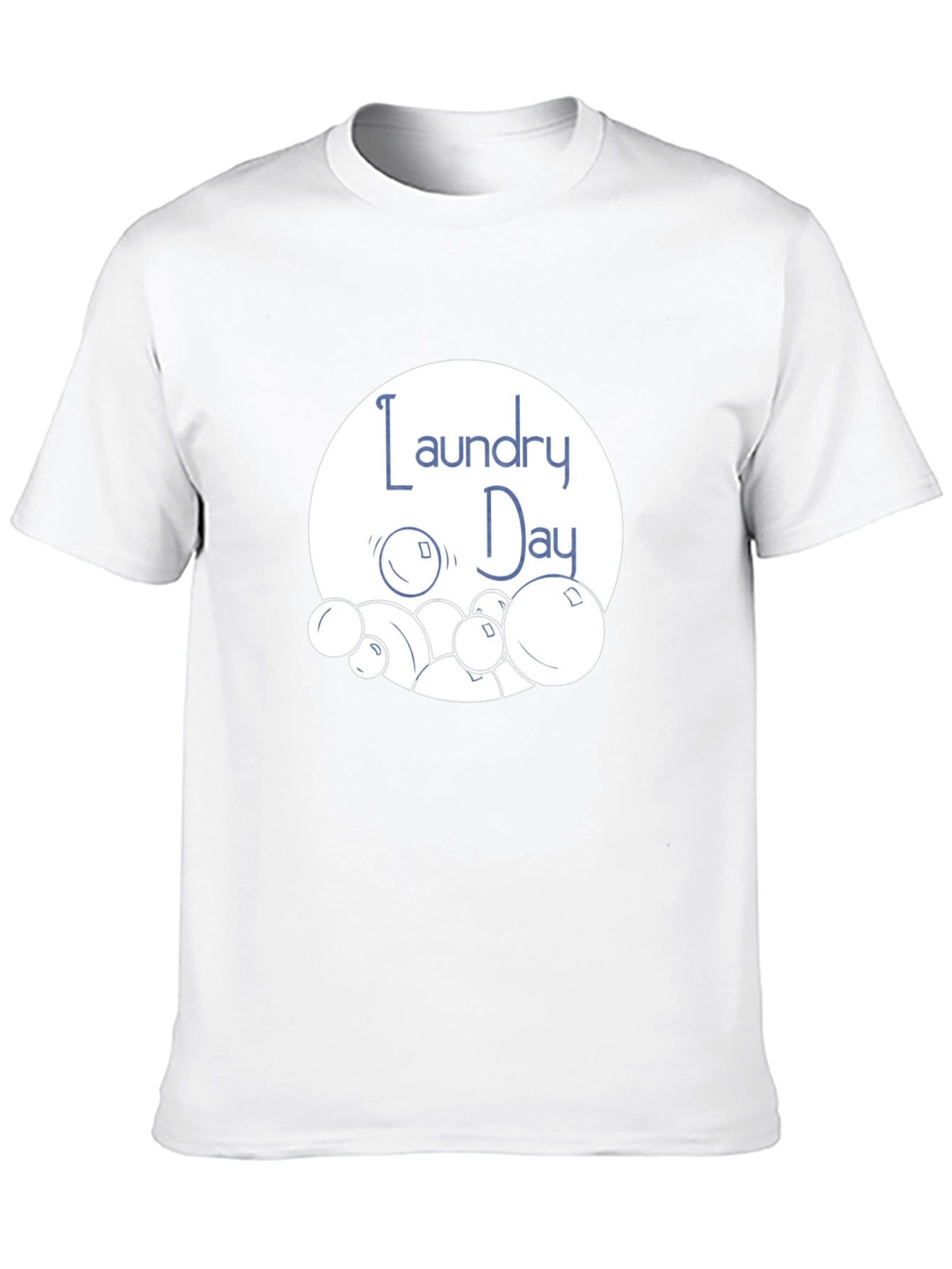 Laundry Day Graphic T-Shirt - Black Cotton Tee