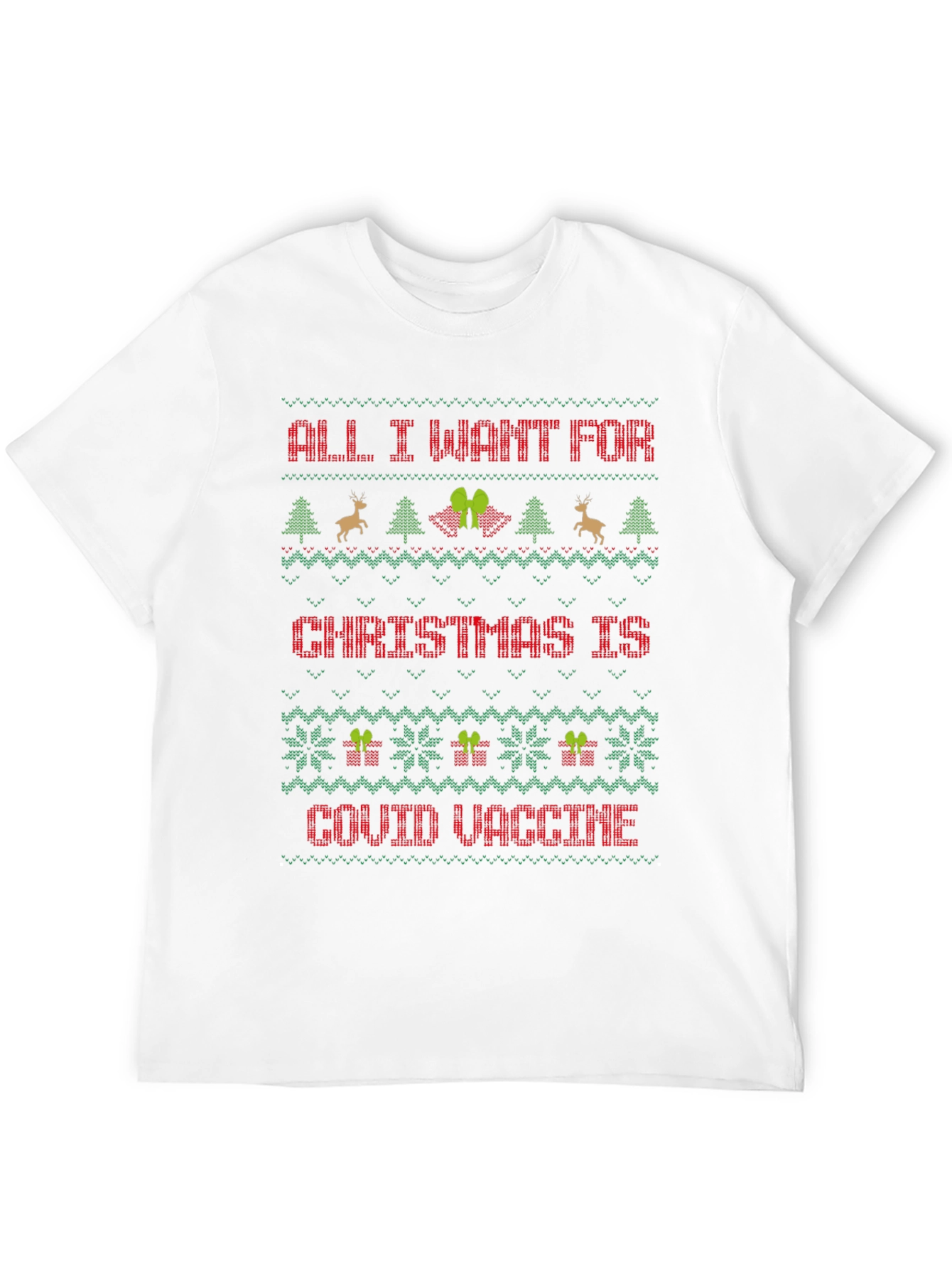 COVID Vaccine Christmas T-Shirt