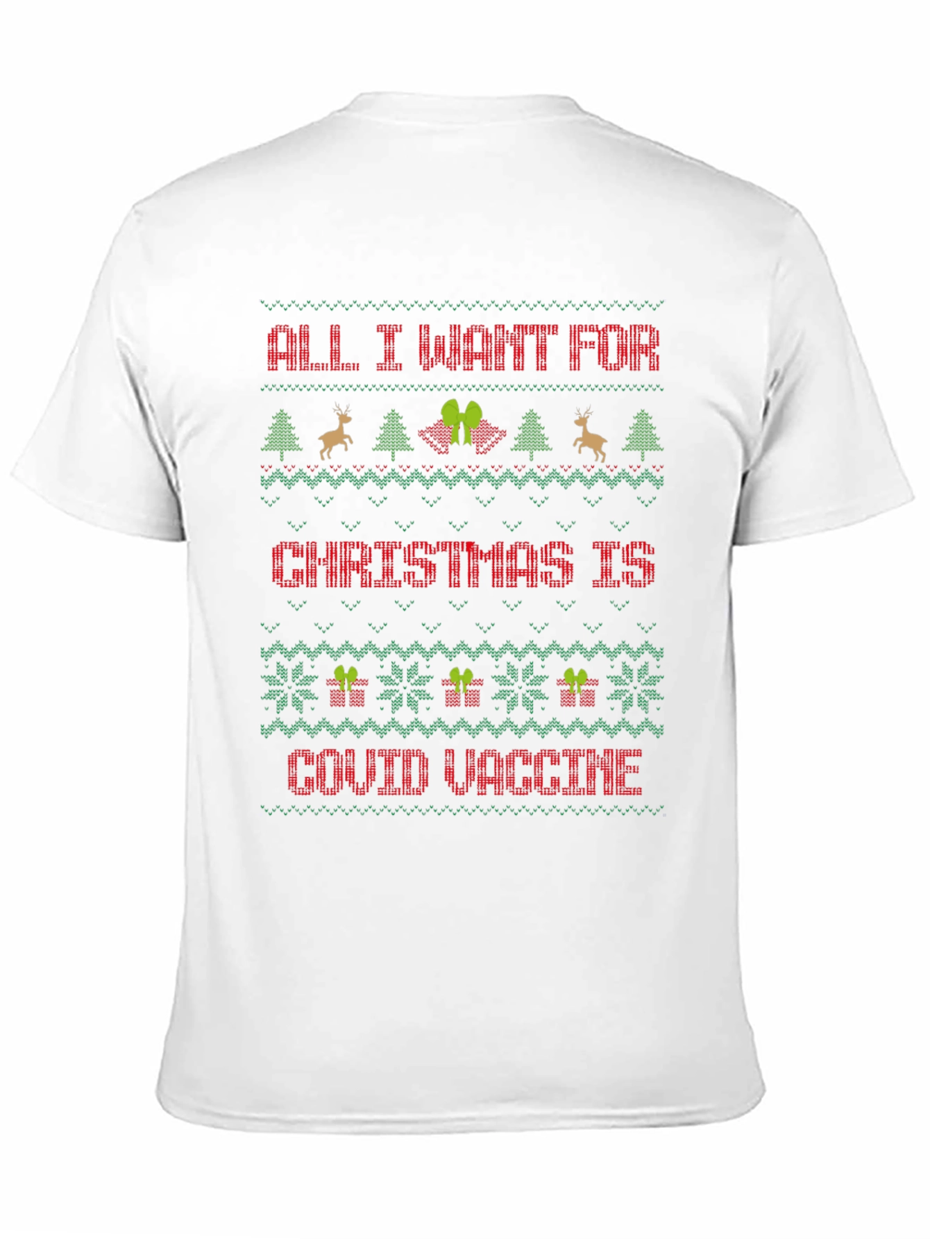 COVID Vaccine Christmas T-Shirt