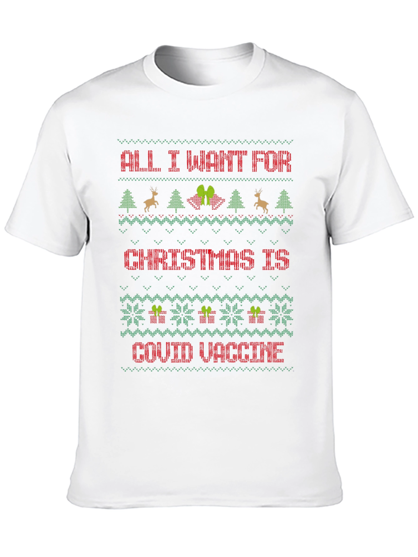 COVID Vaccine Christmas T-Shirt
