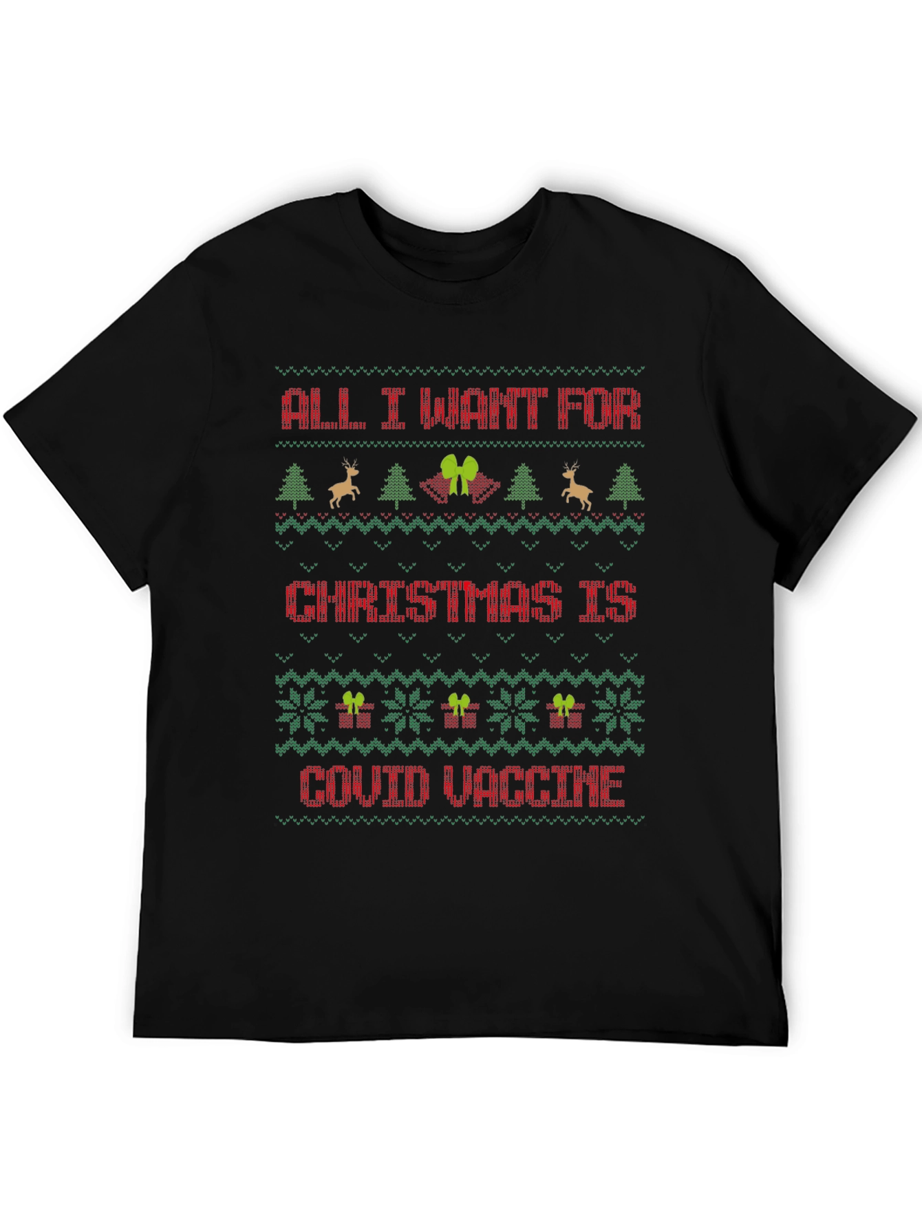 COVID Vaccine Christmas T-Shirt