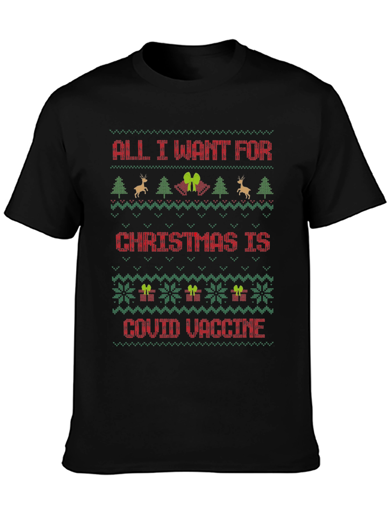 COVID Vaccine Christmas T-Shirt