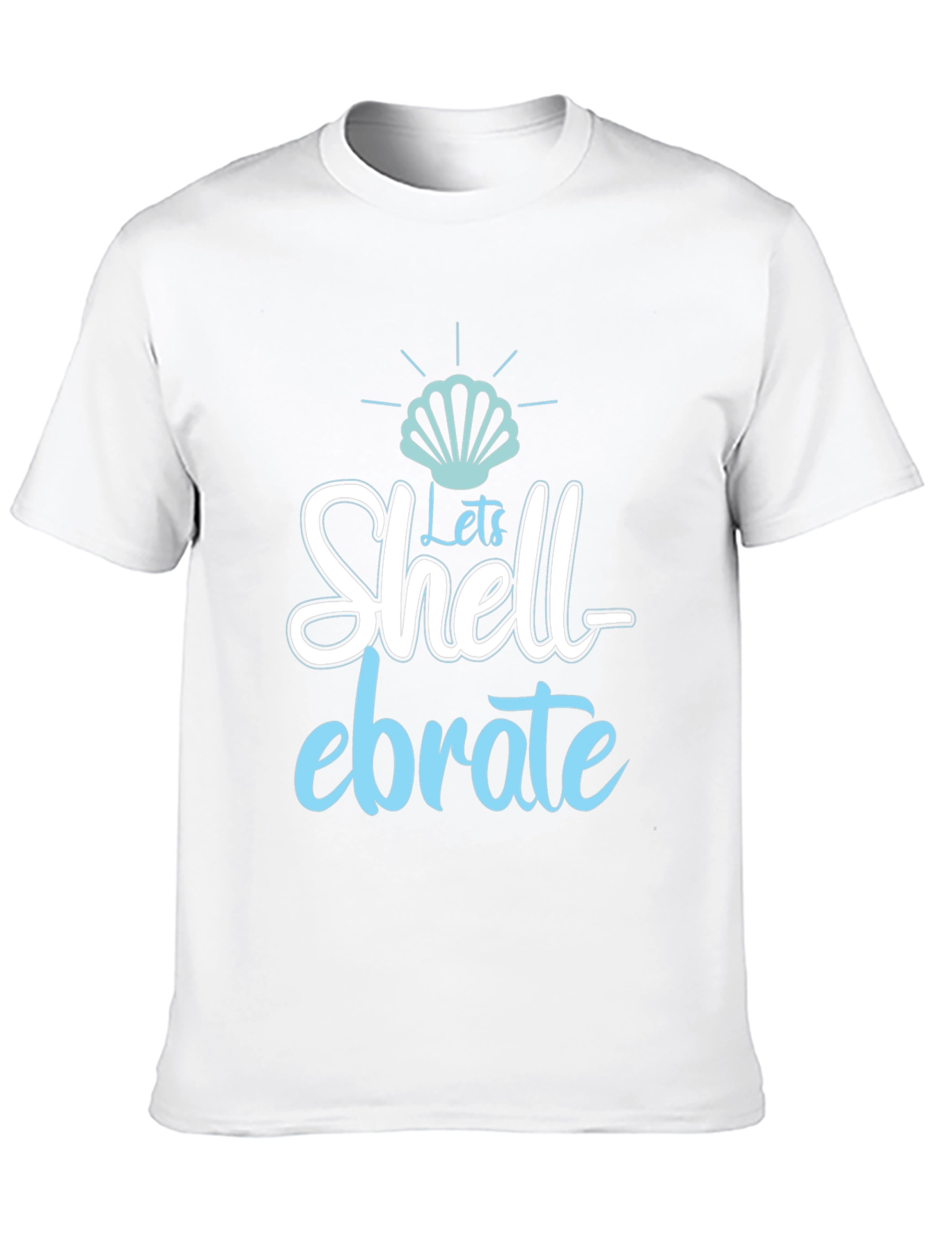 Shell-ebrate Graphic Tee - Beach Party Ready!
