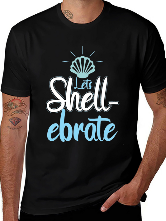 Shell-ebrate Graphic Tee - Beach Party Ready!