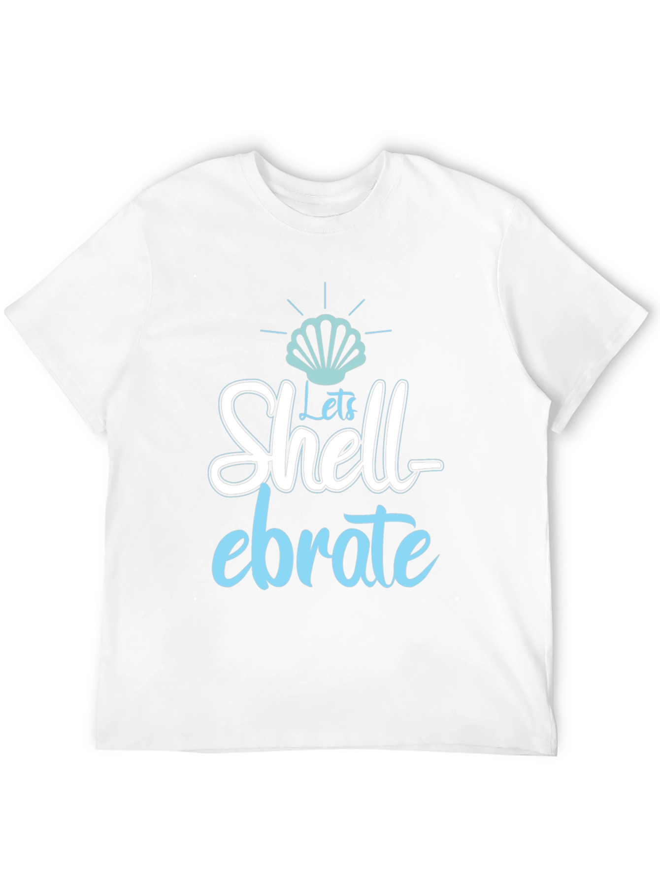 Shell-ebrate Graphic Tee - Beach Party Ready!