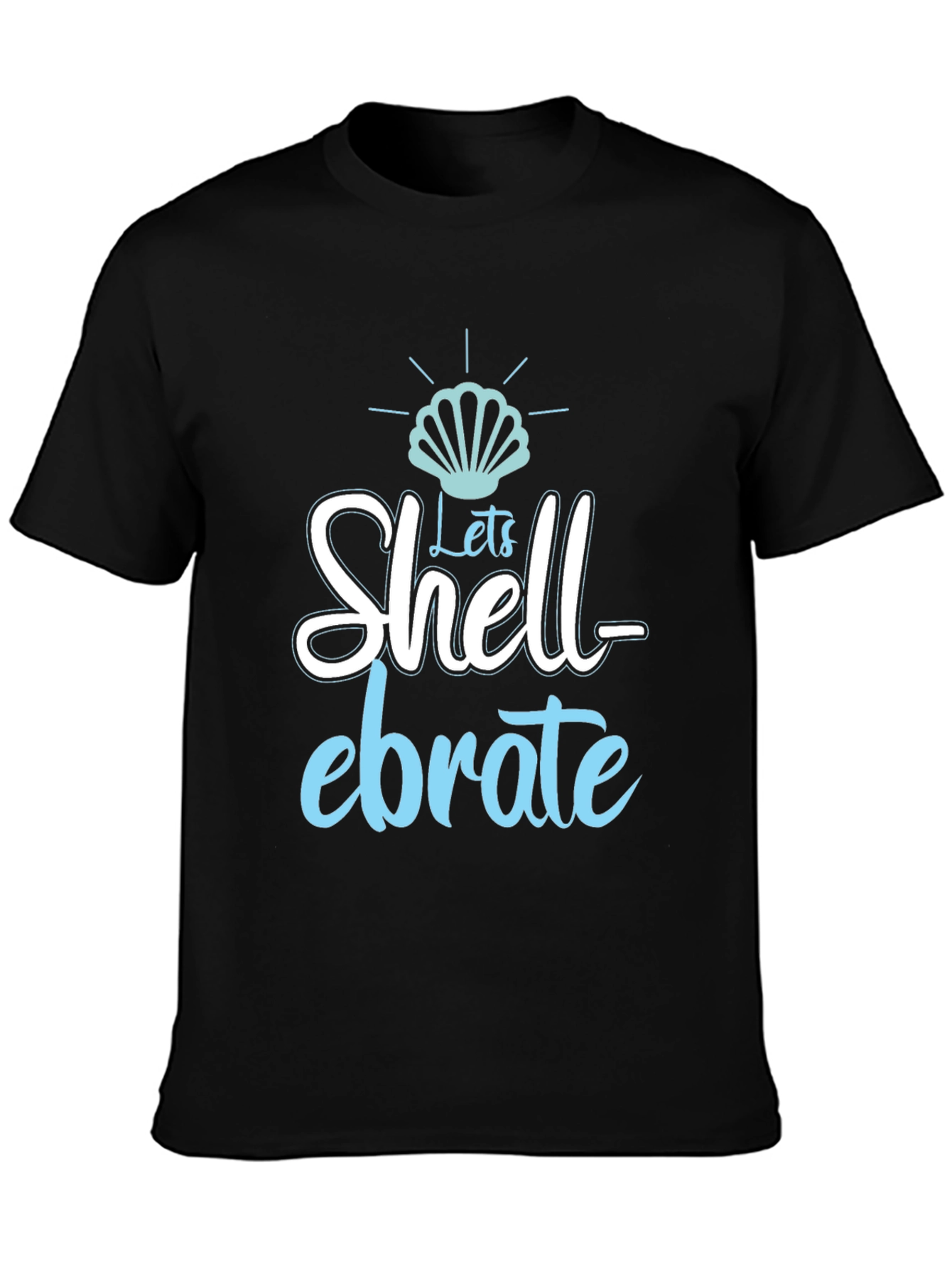 Shell-ebrate Graphic Tee - Beach Party Ready!