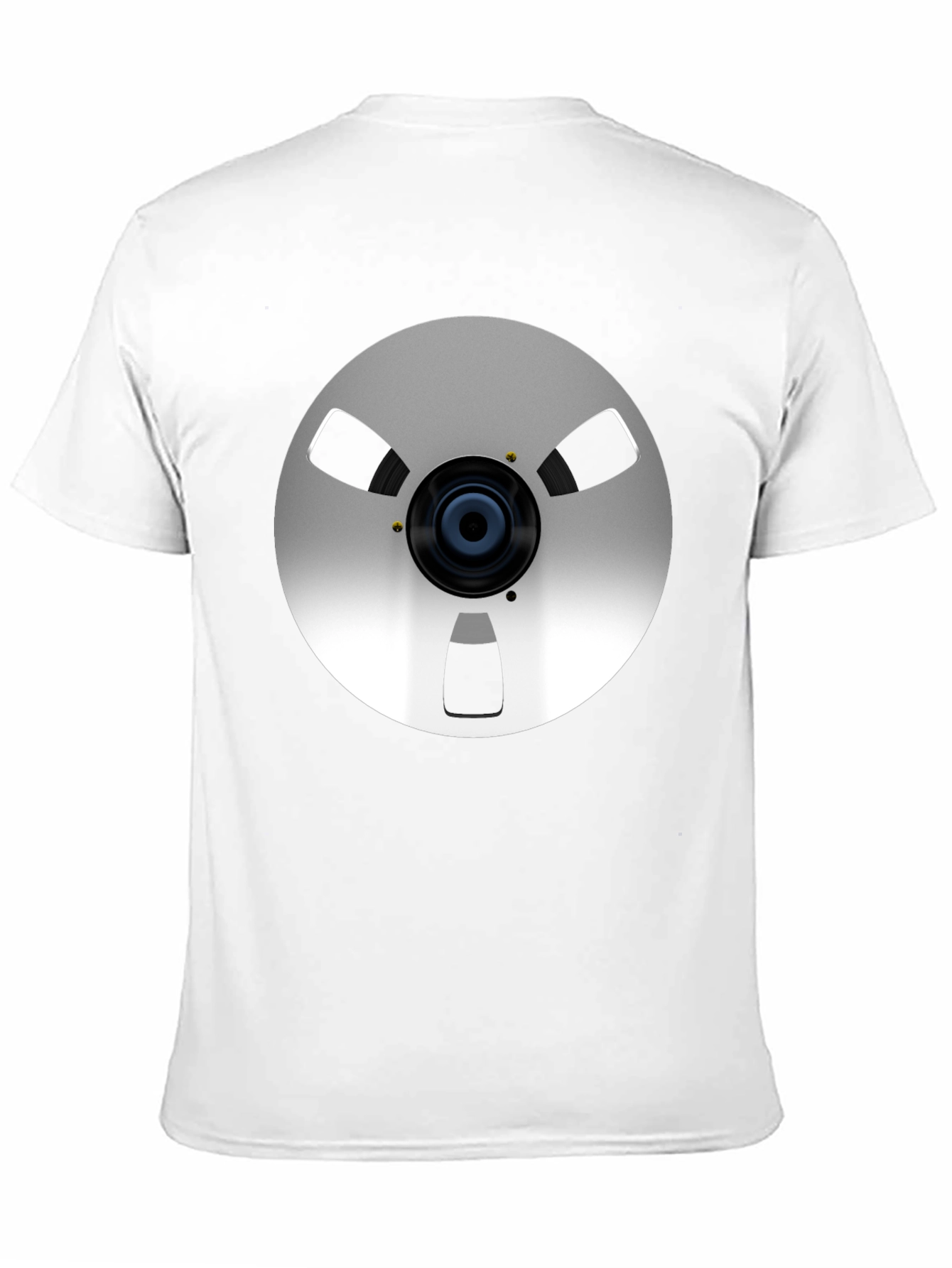 Retro Reel-to-Reel Graphic T-Shirt