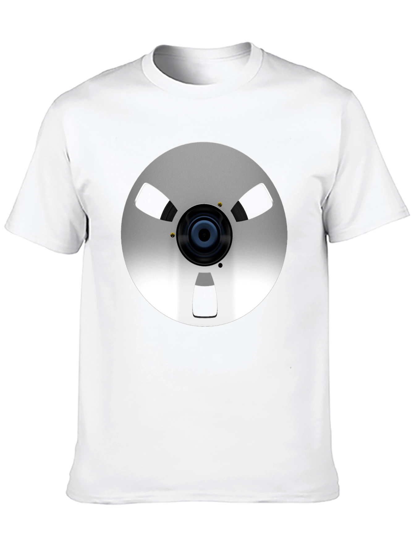 Retro Reel-to-Reel Graphic T-Shirt