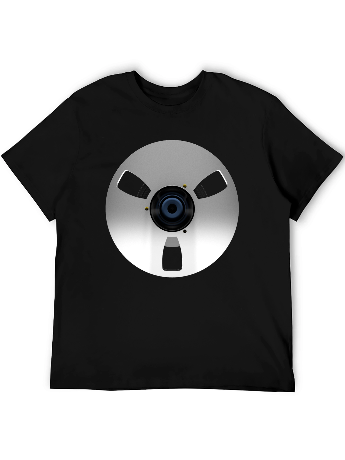 Retro Reel-to-Reel Graphic T-Shirt