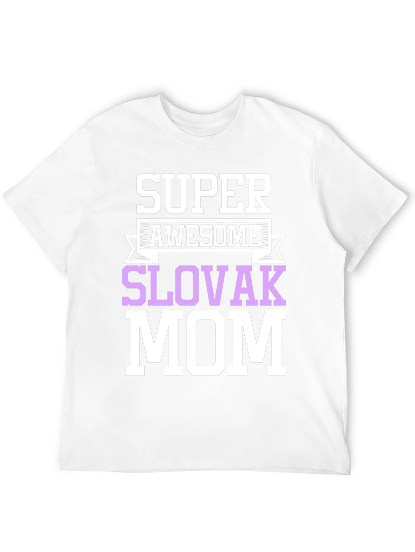 Super Awesome Slovak Mom Graphic T-Shirt