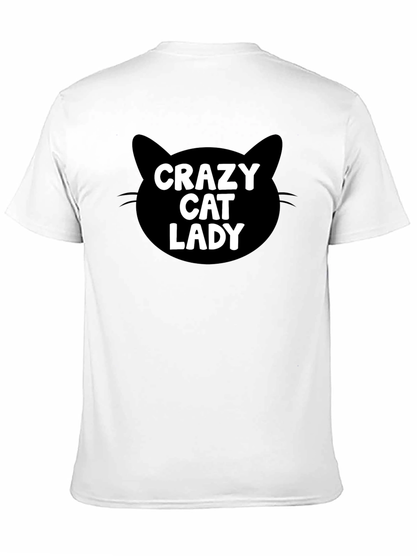 Crazy Cat Lady T-Shirt - Black