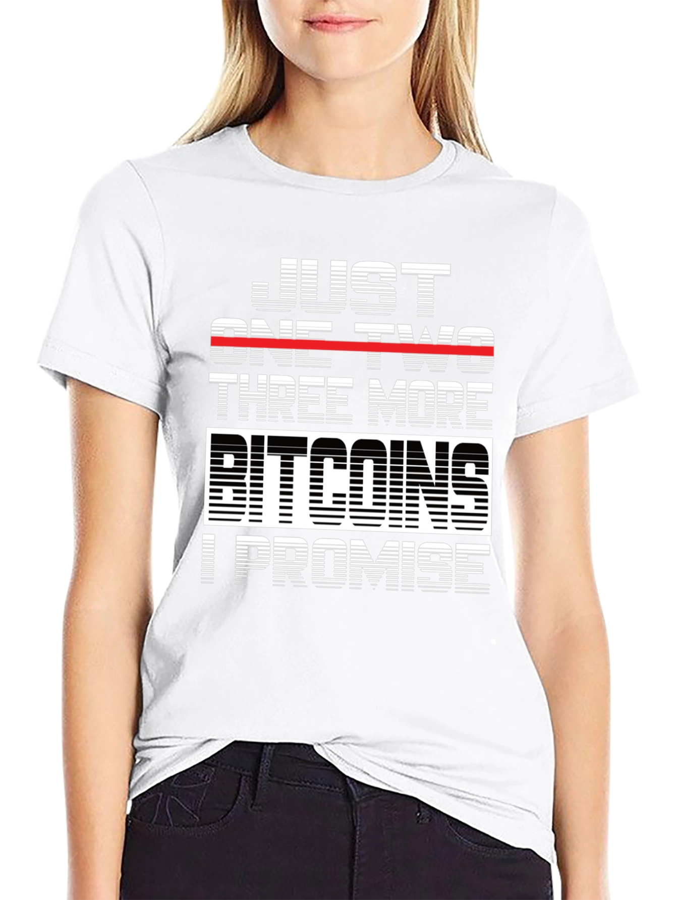 Just One Two Three More Bitcoins T-Shirt
