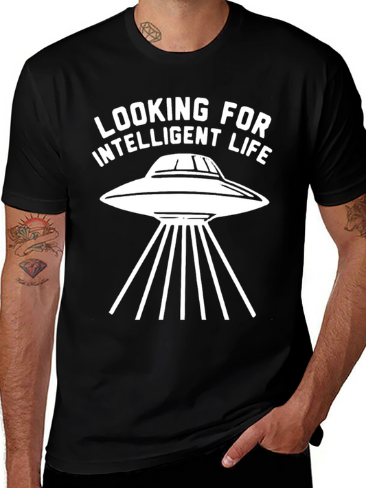Looking for Intelligent Life UFO Graphic Tee